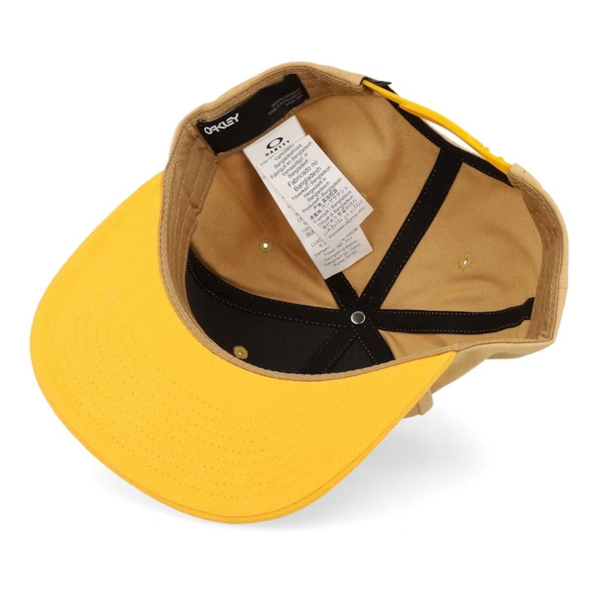 Oakley Oakley Men's Snapback Hat Bondi B1B Logo Patch Flat Brim Cap Size ONE SIZE - 3 Thumbnail
