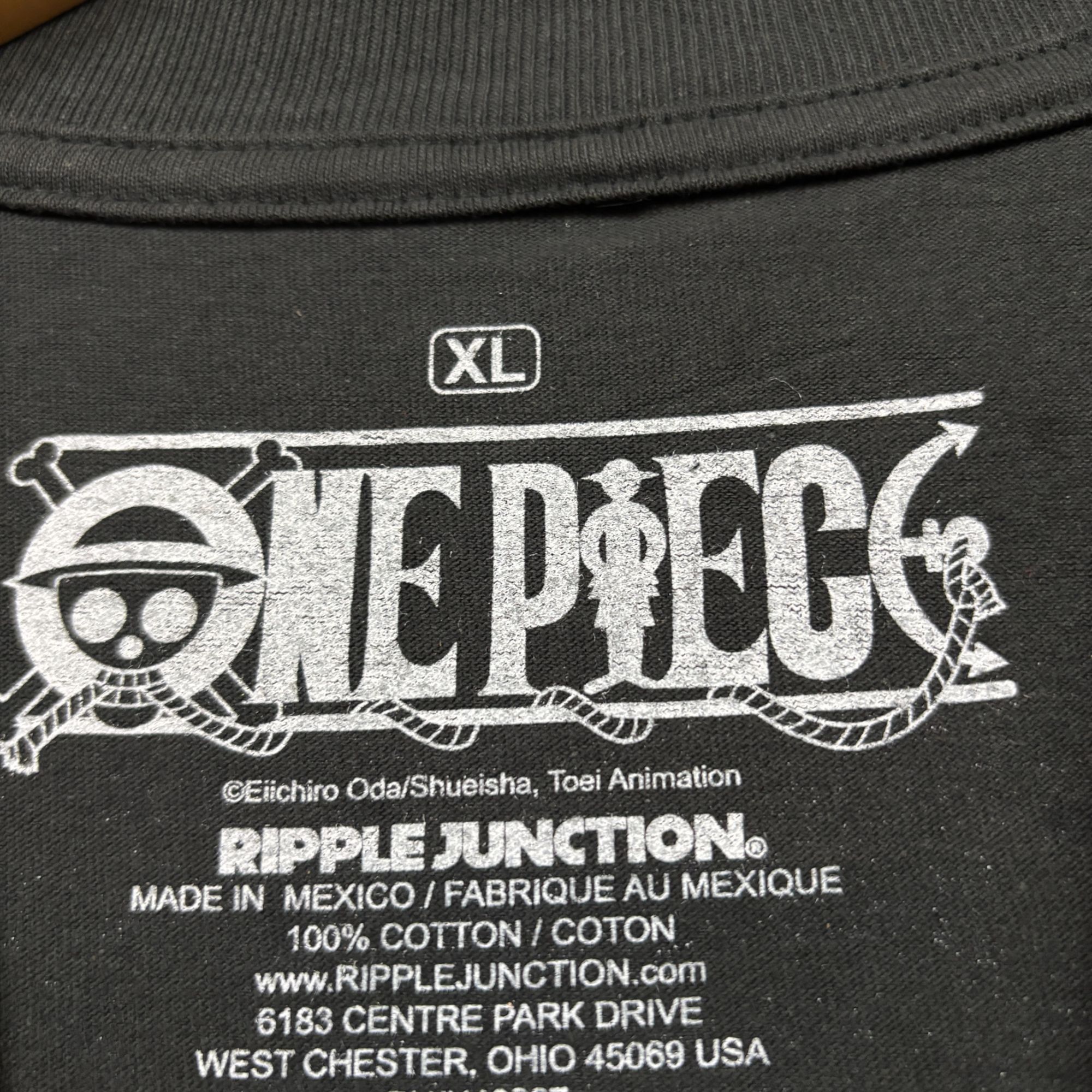 One Piece Portgas D Ace Wanted Dead or Alive Poster One Piece Tee XL Size US XL / EU 56 / 4 - 4 Thumbnail