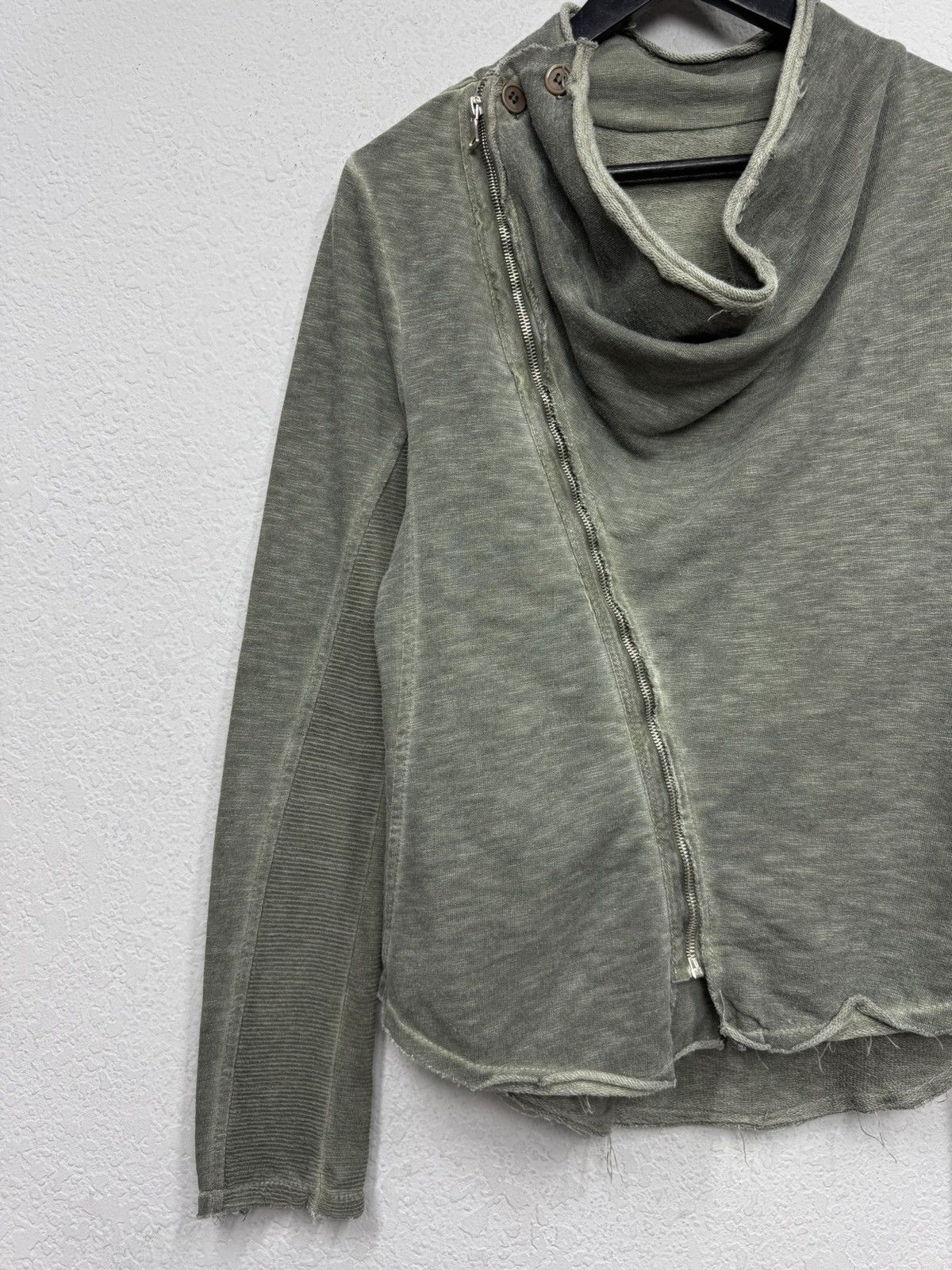 Diesel Vintage Hoodie Long Sleeve Zip Metal Rock Owens Style Size M / US 6-8 / IT 42-44 - 7 Thumbnail