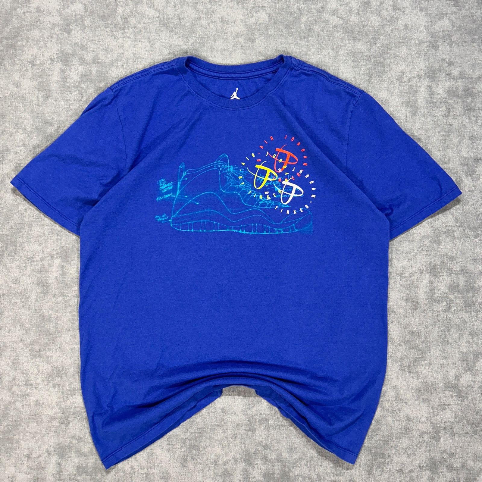 Jordan Brand Jordan Legacy Tinker streetwear casual graphic tshirt mens L Size US L / EU 52-54 / 3 - 1 Thumbnail