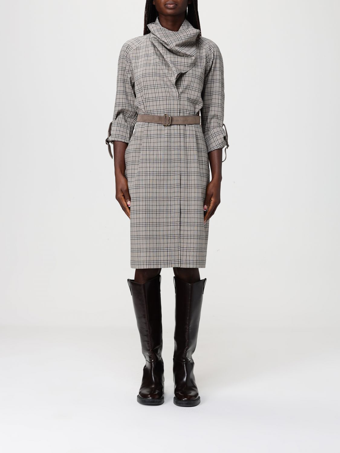 Burberry Burberry Dress Woman Multicolor Size XS / US 0-2 / IT 36-38 - 1 Thumbnail