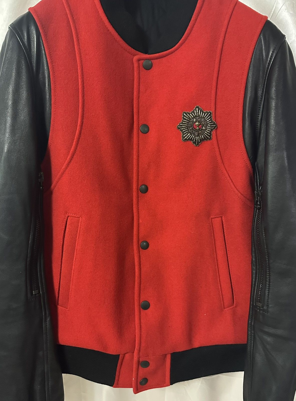 Balmain Balmain SS10 Leather Teddy Jacket Size US M / EU 48-50 / 2 - 4 Thumbnail