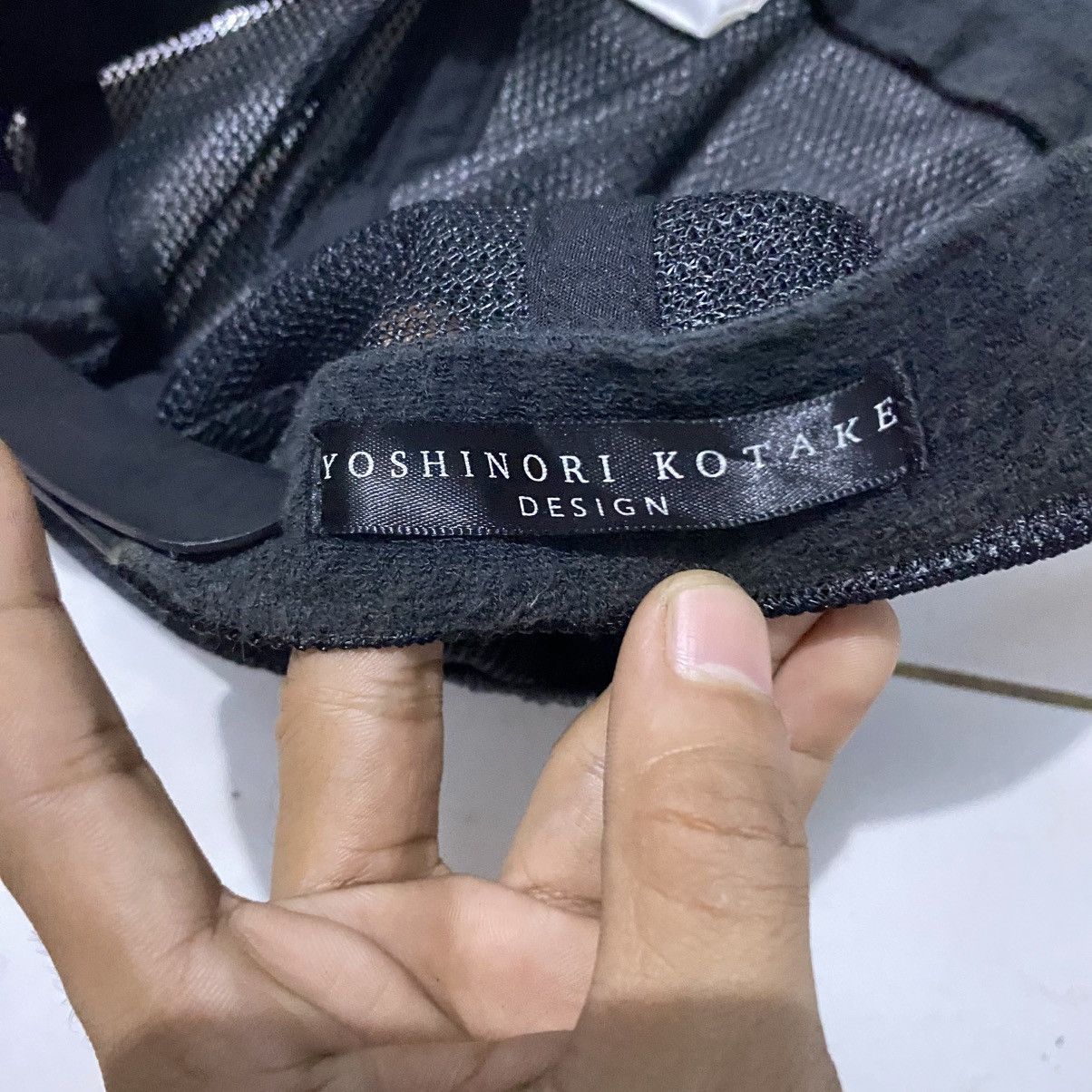 Designer × Vintage Yoshinori kotake disstressed style cap Size ONE SIZE - 5 Thumbnail