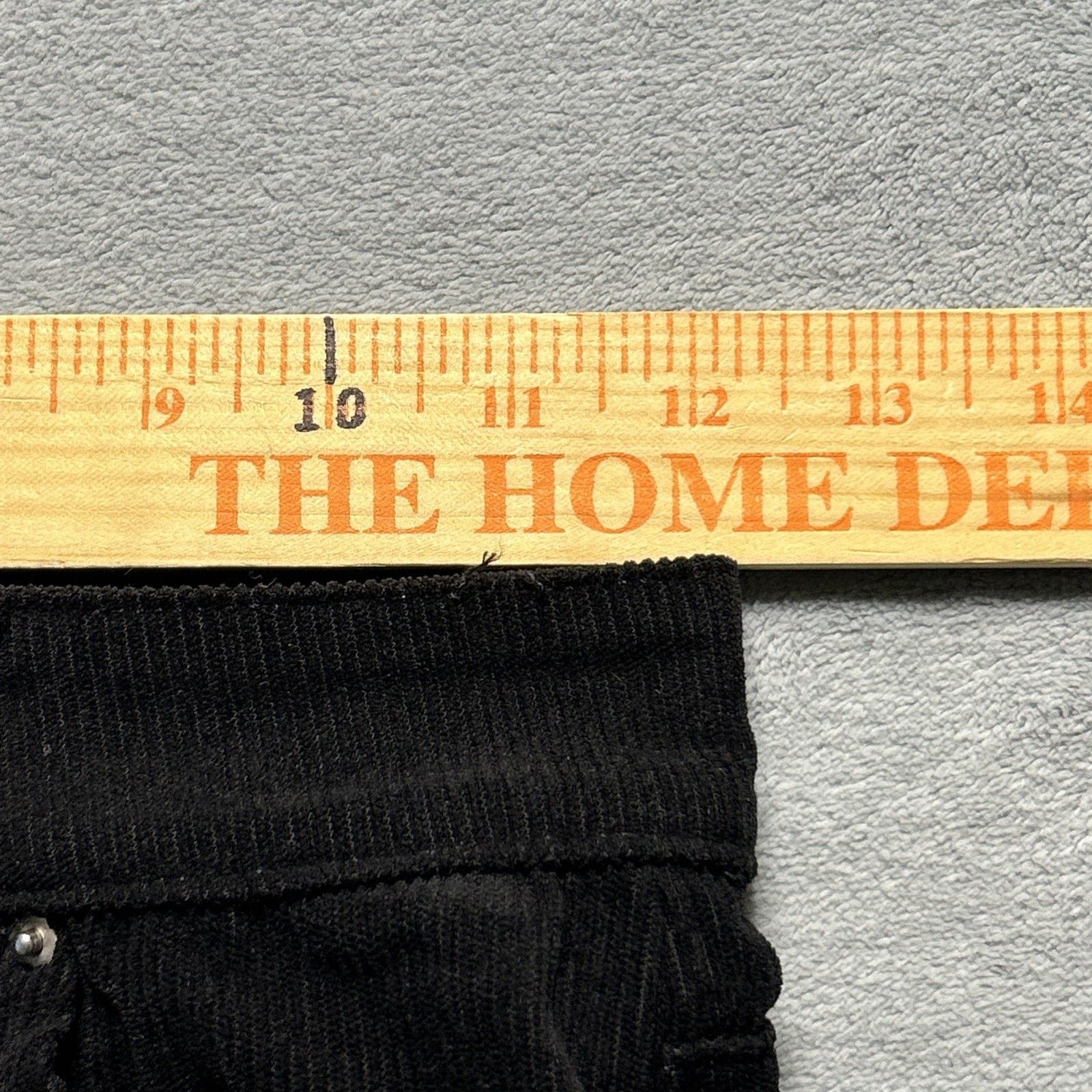 Croft & Barrow Corduroy Beyond Baggy Pants 24x26 Wide Leg Hamilton Baggie Size 26" / US 2 / IT 38 - 7 Thumbnail