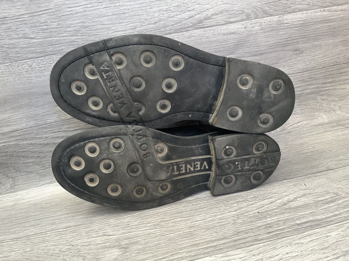 Bottega Veneta Bottega Venetia intrecciato derby leather shoes sz 41 Size US 8 / EU 41 - 10 Thumbnail