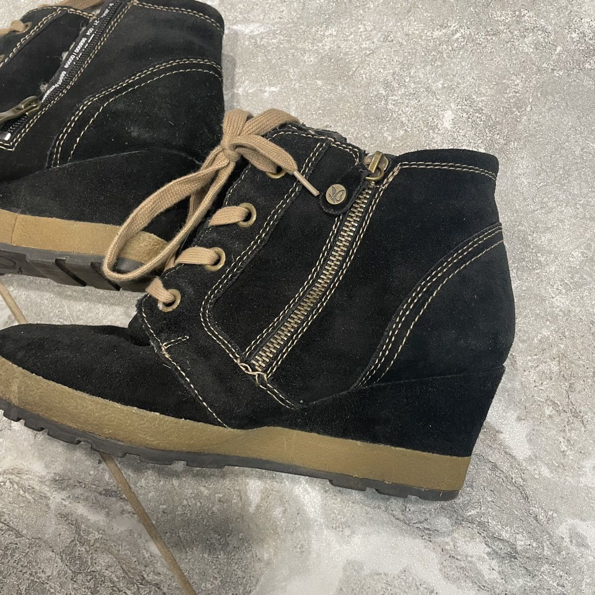Vintage 5.5 like ISABEL MARANT BECKETT HIGH PLATFORM SNEAKERS SHOES Size US 5.5 / IT 35.5 - 2 Thumbnail