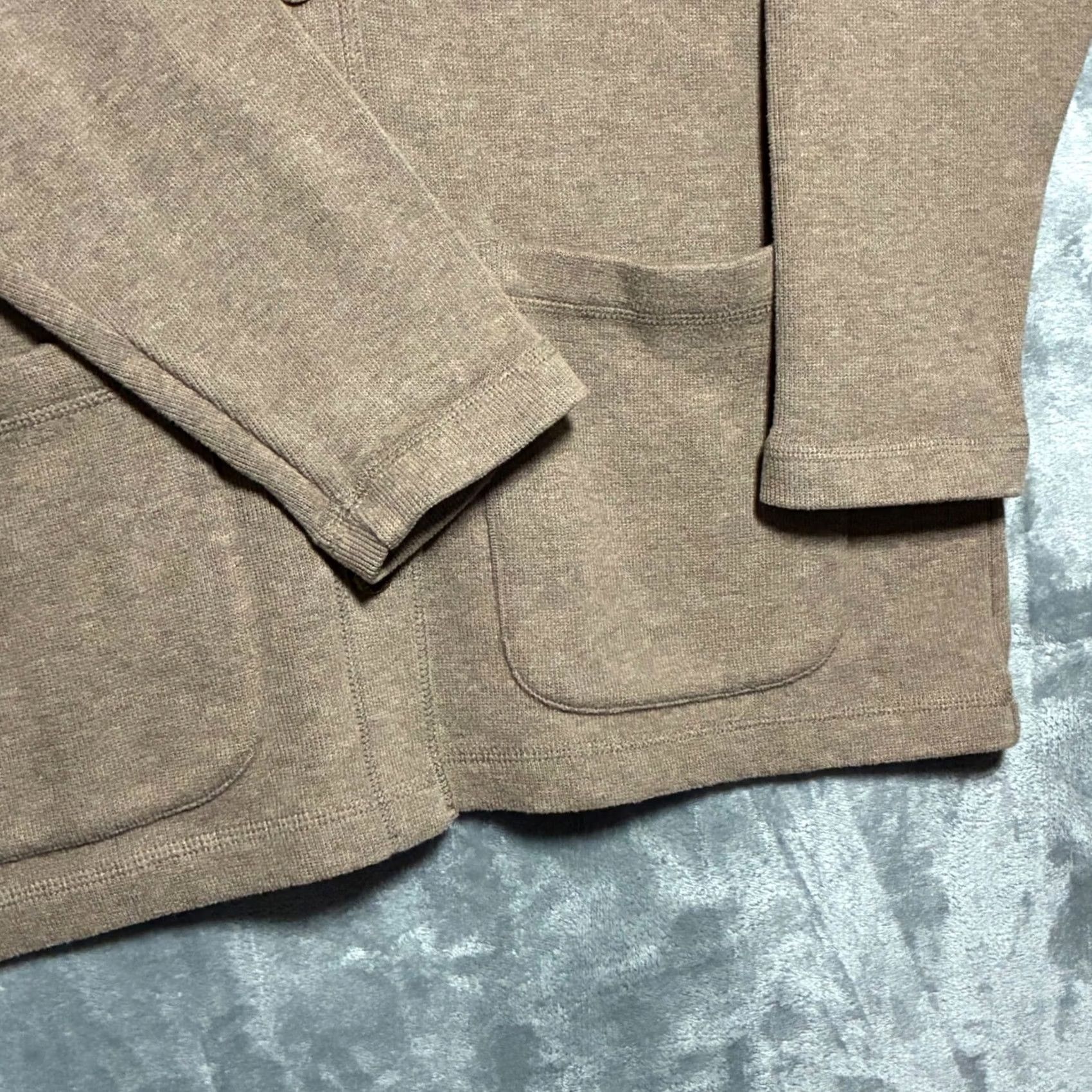 Vintage VINTAGE L.L.Bean Brown Knit Jacket Button Front Women's M Cardigan Coat Sweepstakes? Size M / US 6-8 / IT 42-44 - 4 Thumbnail