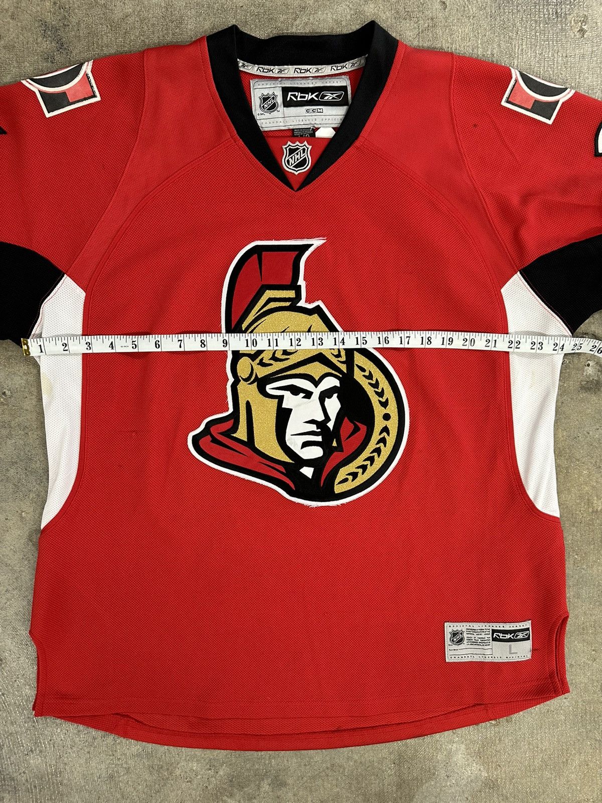 Reebok × Vintage Crazy Y2K Ottawa Senators Reebok Hockey Jersey #21 Size US L / EU 52-54 / 3 - 14 Thumbnail