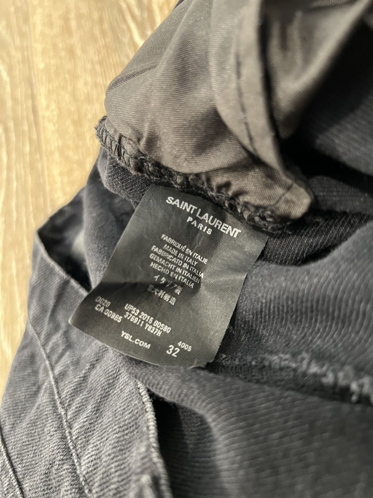 Hedi Slimane × Saint Laurent Paris Saint Laurent Paris D02 5 Zipper Jeans Size US 32 / EU 48 - 5 Thumbnail