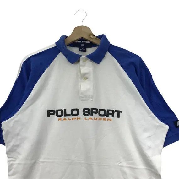 Polo Ralph Lauren Vtg 90’ POLO SPORT RUGBY Ralph Lauren Polo Tee Shirt Stadium Size US L / EU 52-54 / 3 - 7 Thumbnail