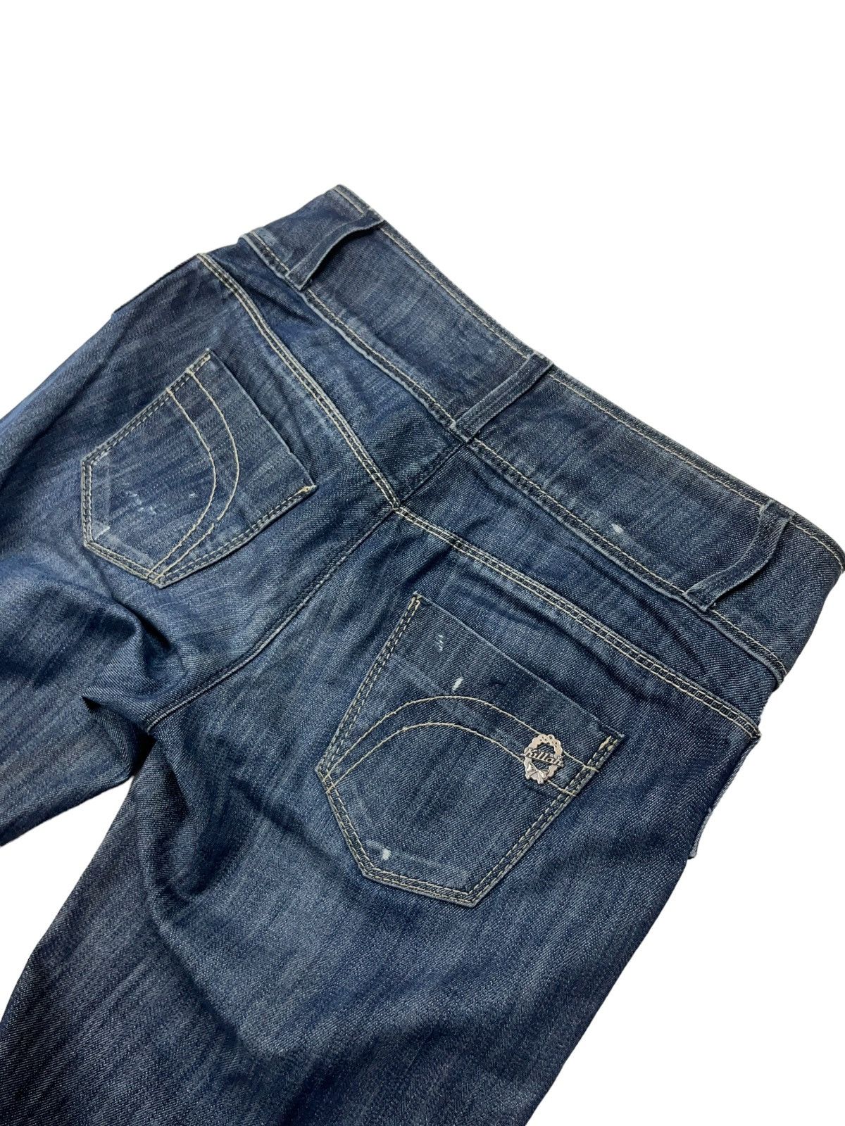Japanese Brand × Miss Sixty × Vintage Vintage y2k Killah Low Rise Jeans Distressed Denim Size 28" / US 6 / IT 42 - 9 Thumbnail