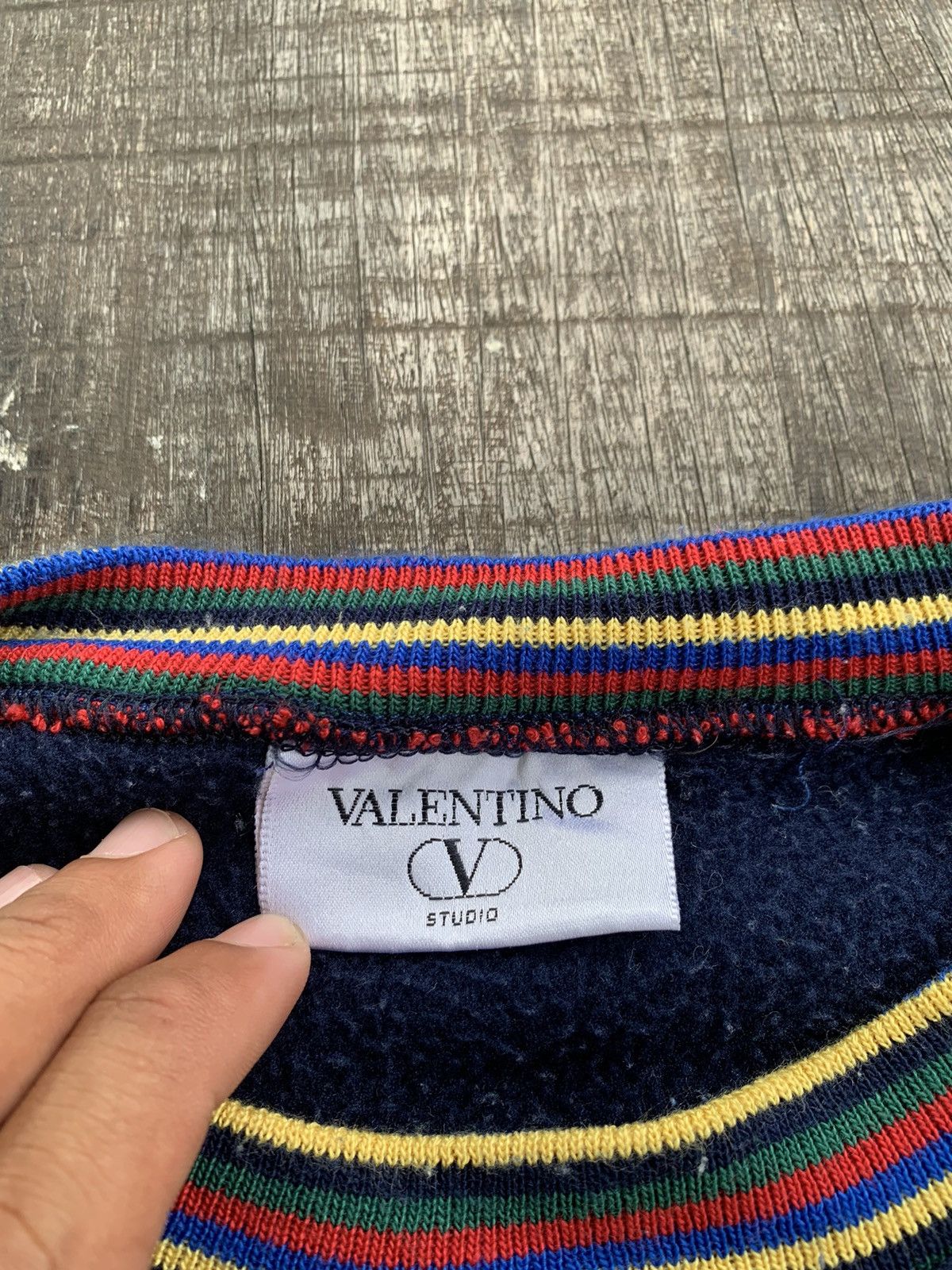 Valentino studio crew neck nice design