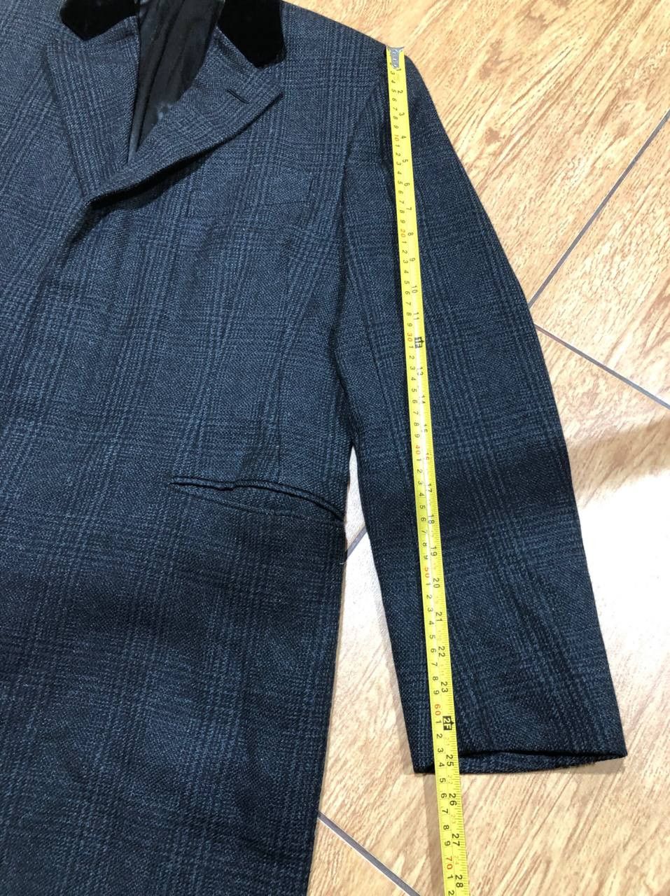 Tom Ford Tom Ford Gray Men Herringbone Pattern Wool Jacket COAT . Size US M / EU 48-50 / 2 - 12 Thumbnail