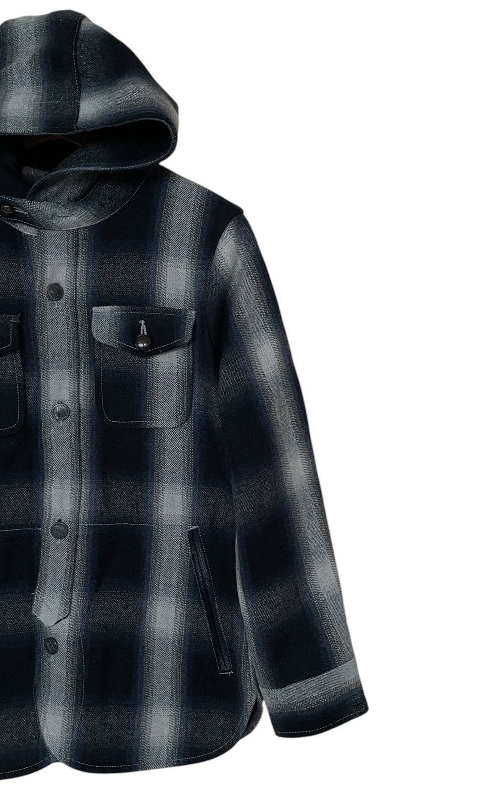 Guru × Japanese Brand × Vintage Vintage Japanese Brand Guru Warehouse Wool Jacket 2000s Size US S / EU 44-46 / 1 - 6 Thumbnail