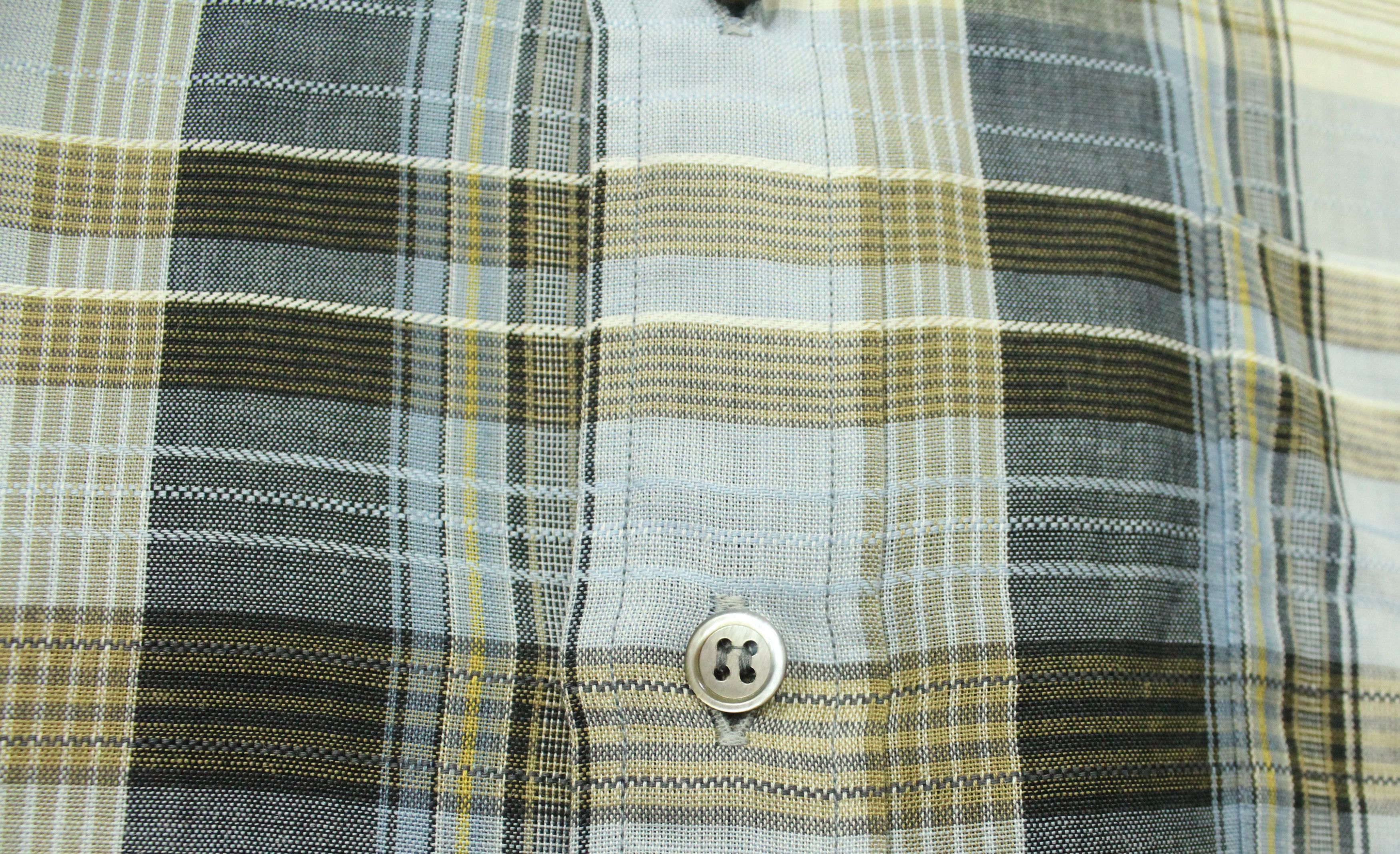 Christian Dior Monsieur Vintage CHRISTIAN DIOR MONSIEUR Shirt Plaid Checkered Size US L / EU 52-54 / 3 - 5 Thumbnail