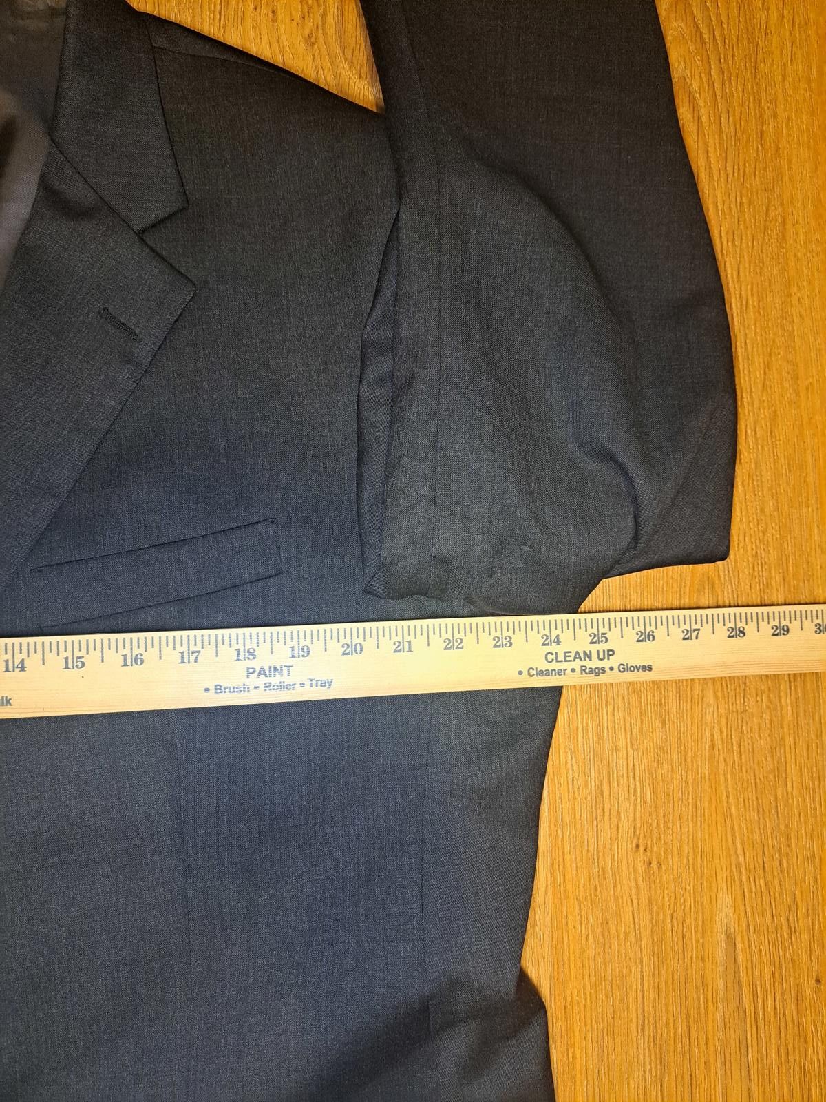 Brooks Brothers Brooks Brothers Suit Jacket Separate 48R Charcoal Gray Size 48R - 8 Thumbnail