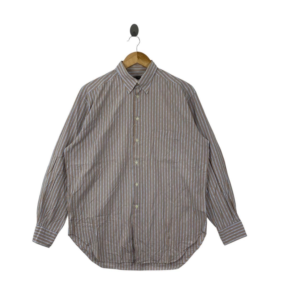Giorgio Armani Vintage GIORGIO ARMANI A Milano Collection Striped Casual Size US L / EU 52-54 / 3 - 4 Thumbnail