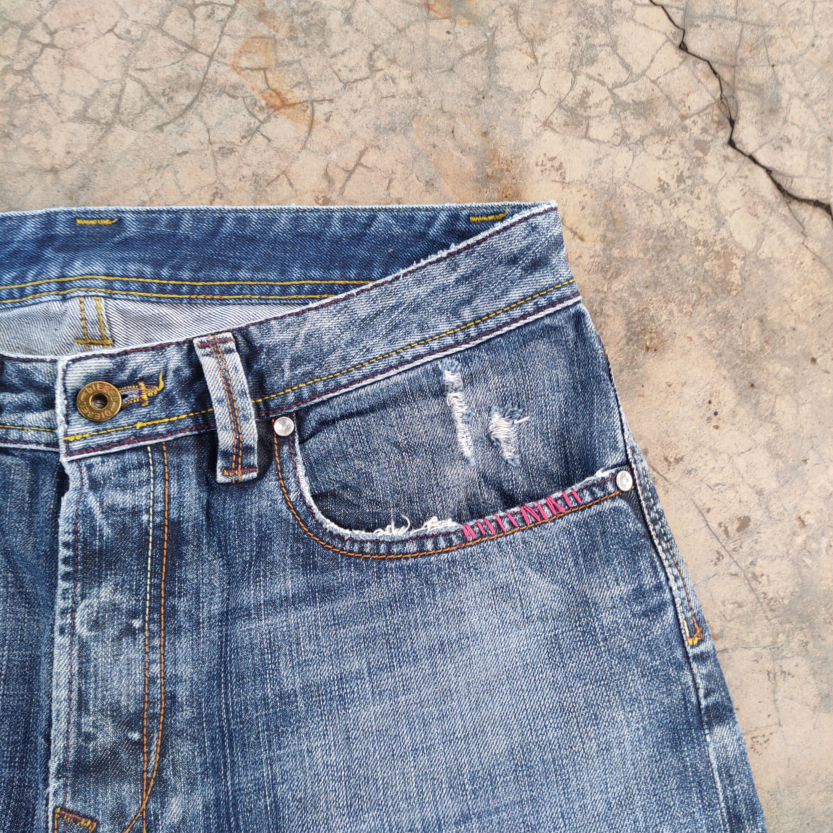 Diesel diesel button fly vintage jeans denim pants Size US 30 / EU 46 - 8 Thumbnail