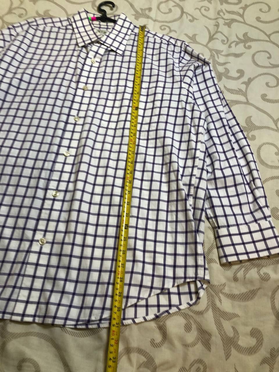 Orvis Orvis Purple Check Button Up Shirt – 100% Cotton Size US L / EU 52-54 / 3 - 6 Thumbnail