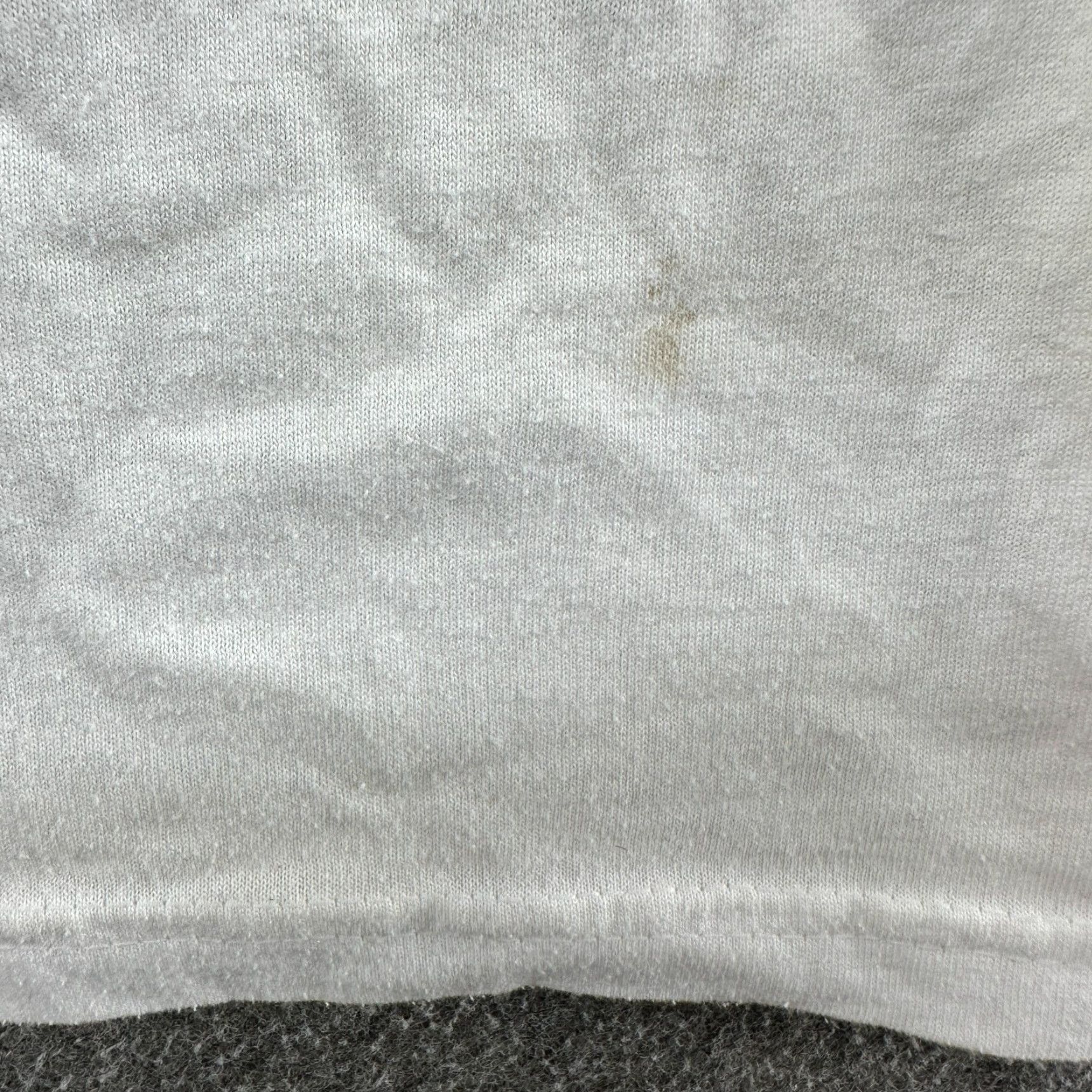 Hanes VINTAGE Hanes Shirt Men XL White Lithograph Logo 90s USA Cotton Crew Neck Short Sleeve Size US XL / EU 56 / 4 - 6 Thumbnail