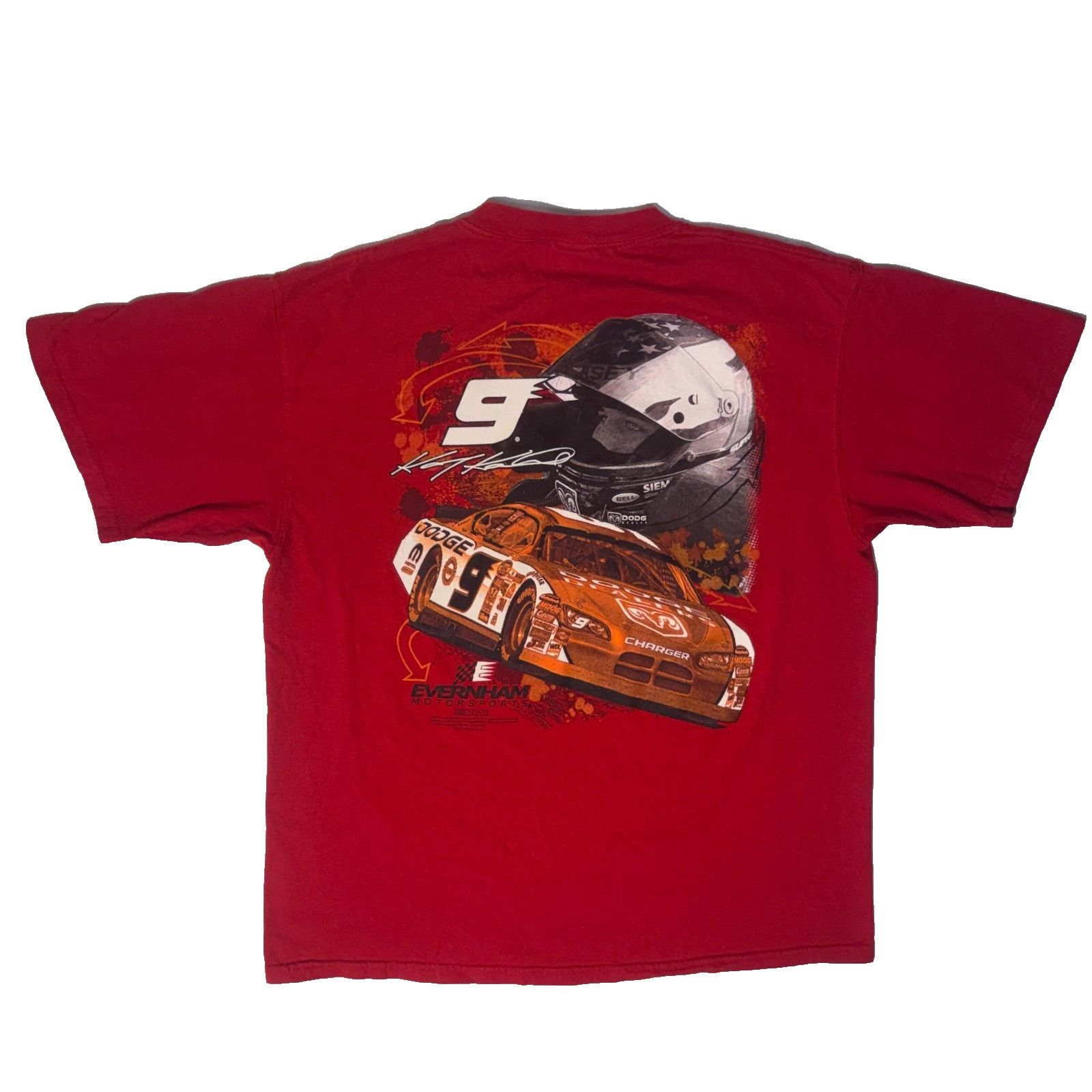 Chase Authentics Vintage Kasey Kahne NASCAR Dodge Racing Tee XL by Chase Auth Size US XL / EU 56 / 4 - 6 Thumbnail