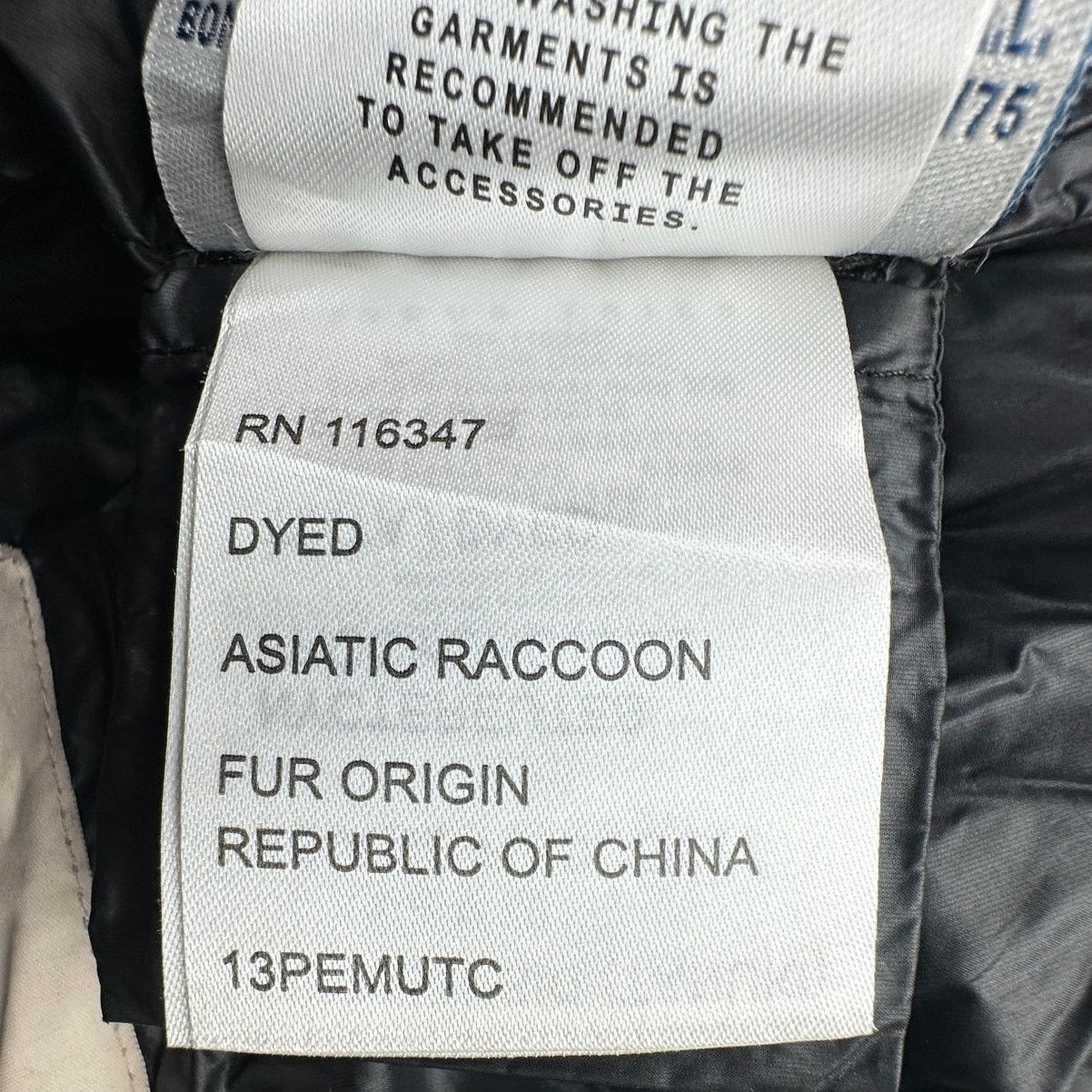 Moncler Moncler Goose Down Puffer Coat Small Asiatic Racoon Real Fur Size S / US 4 / IT 40 - 11 Thumbnail