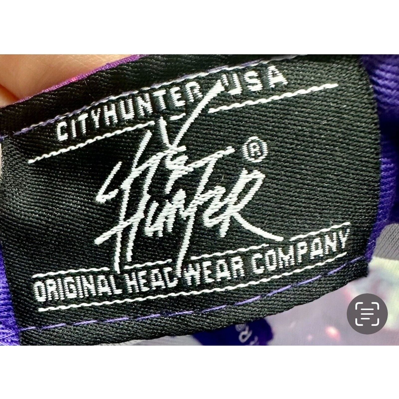 City Hunter × Other DC City Hunter DC Hat Colorful Purple Snapback Cap Size ONE SIZE - 9 Thumbnail