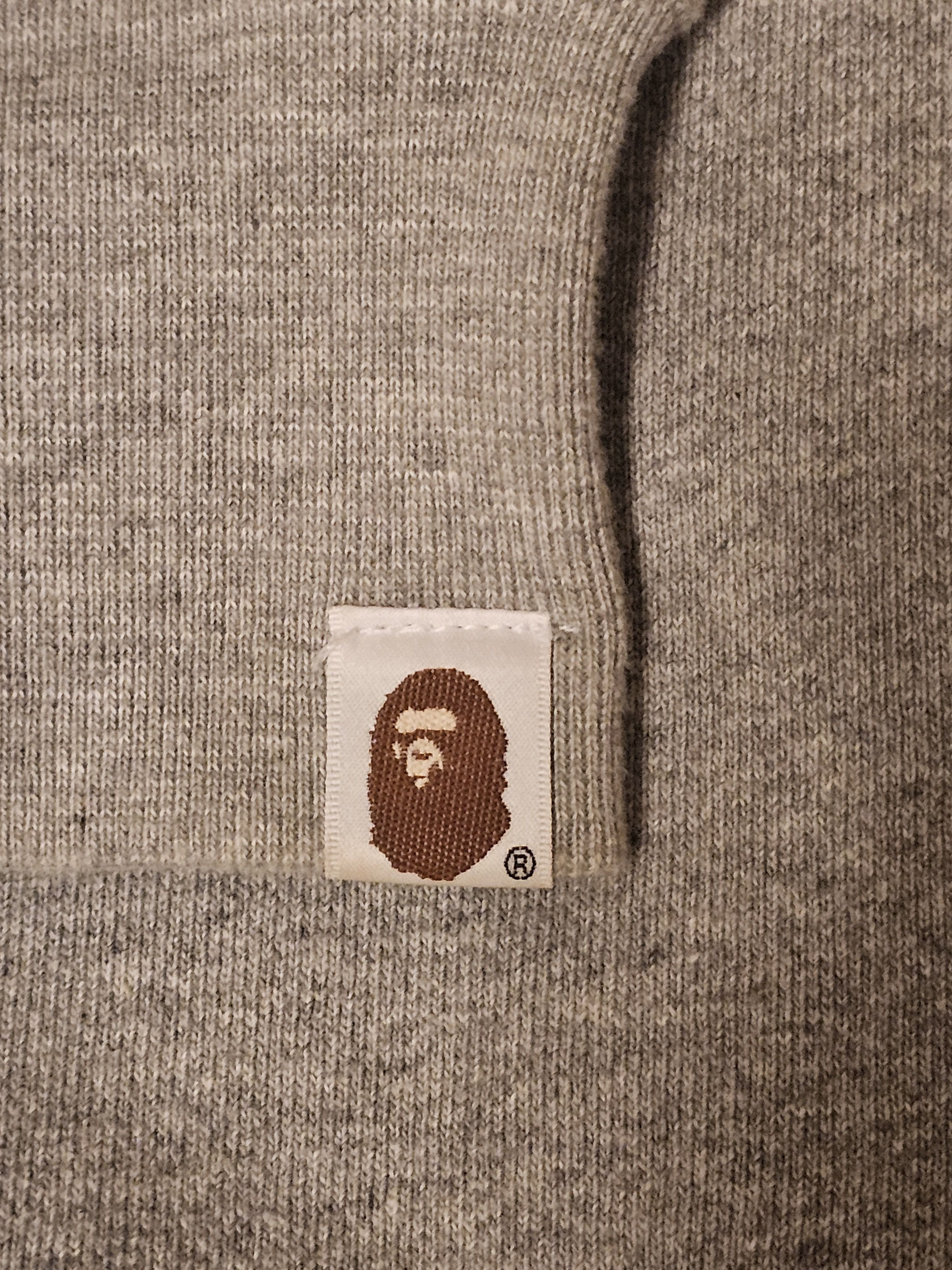Bape Bape x Kid Cudi Pullover Hoodie Color Grey Size Small Size US S / EU 44-46 / 1 - 3 Thumbnail
