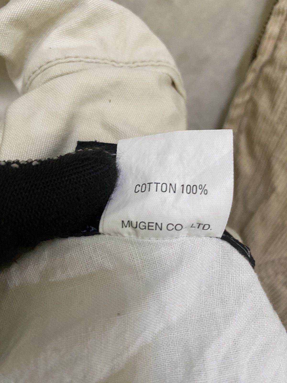 Octopus Vintage Johns Hamer Corduroy Work Jacket Beige – 80s Mugen Size US L / EU 52-54 / 3 - 10 Thumbnail