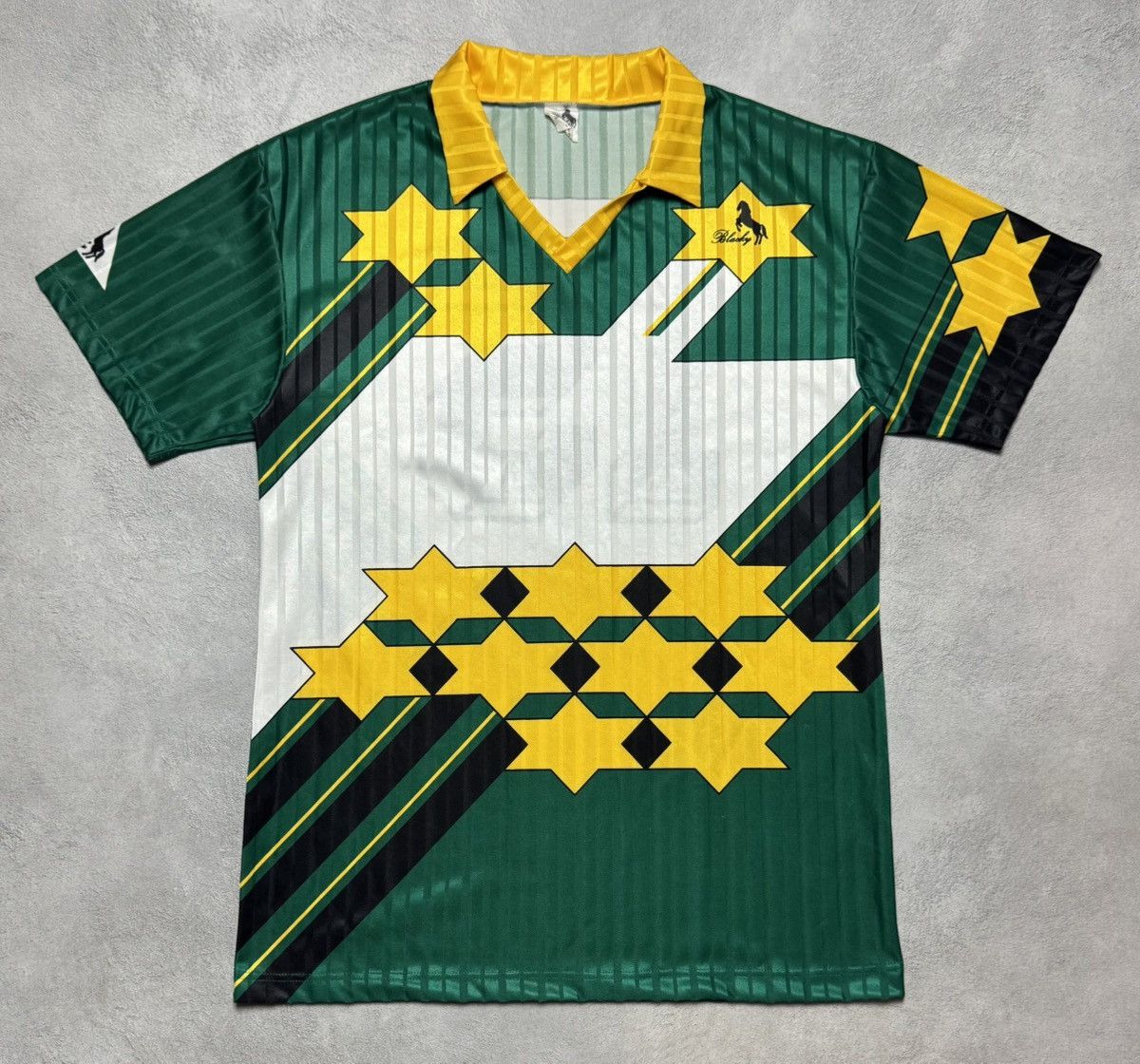 Vintage 1990s Blacky Switzerland Football Shirt Soccer Jersey Retro Size US L / EU 52-54 / 3 - 1 Thumbnail
