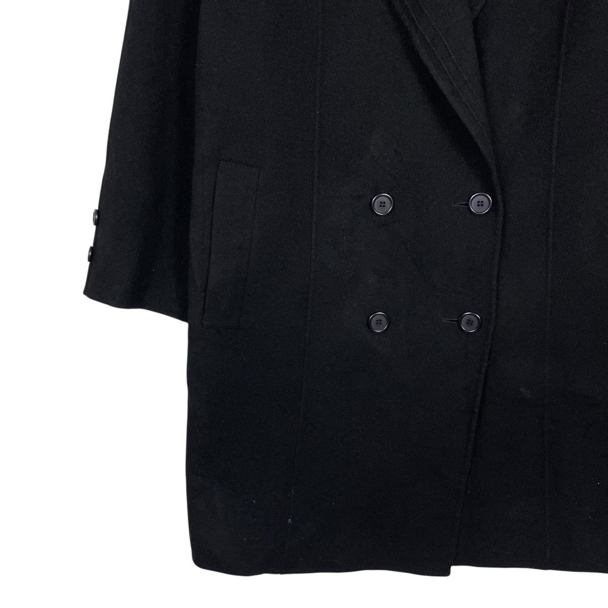 Other Reggio E. Ferrario Double Breasted Wool Coat Size L / US 10 / IT 46 - 3 Thumbnail