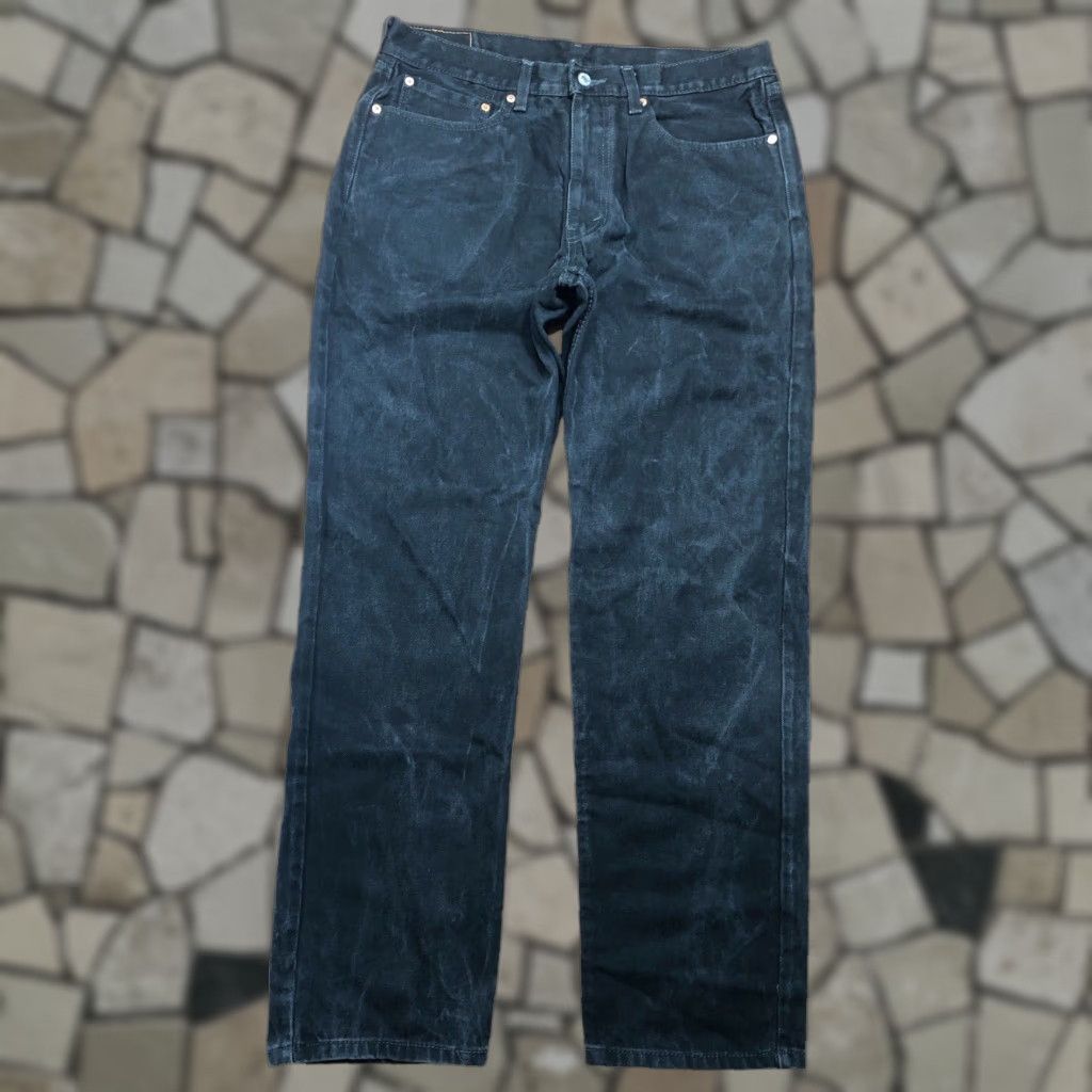Levi's VINTAGE Levi's Jeans 550 Mens 34x32 Black Denim Tapered 80s 90s Grunge Casual Mens Size US 34 / EU 50 - 1 Thumbnail