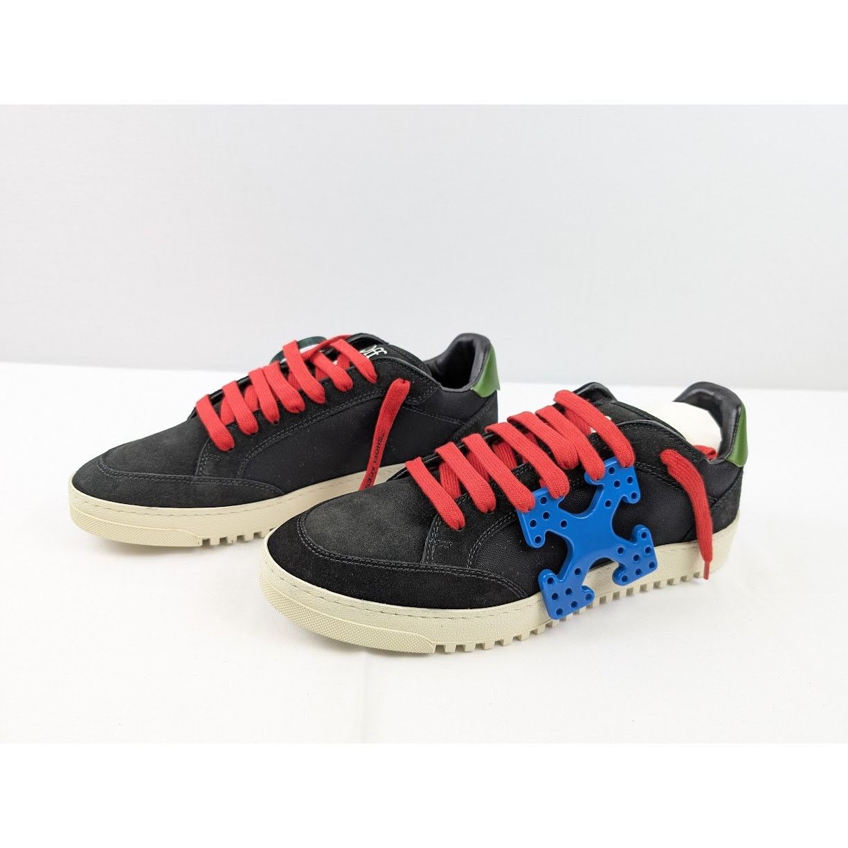 Off-White o1rshd1 Meccano 5.0 Sneakers in Black / Blue Size US 10 / EU 43 - 13 Thumbnail