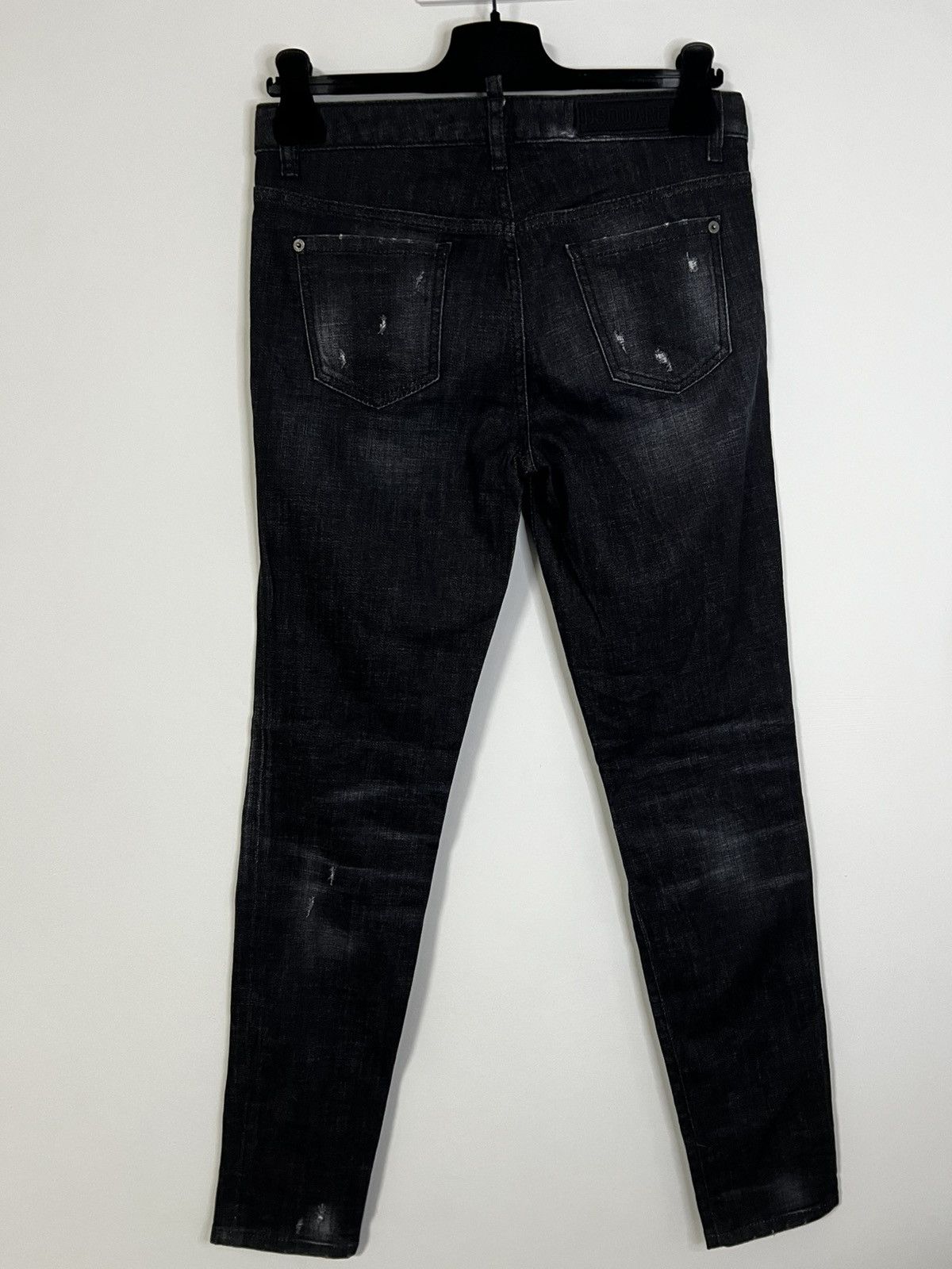 Dsquared2 Dsquared2 womens black jeans denim s Size 27" / US 4 / IT 40 - 4 Thumbnail