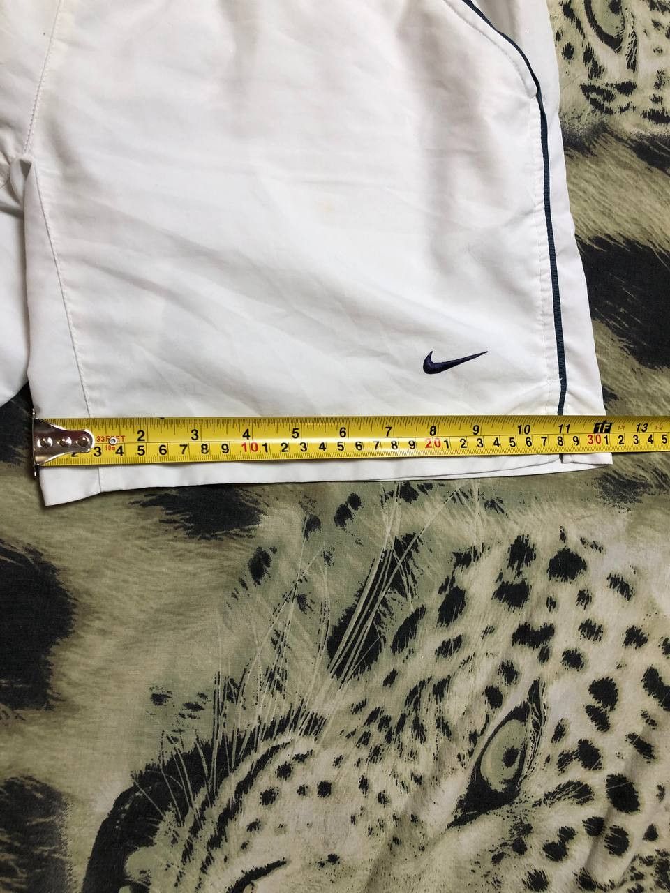 Nike Vintage white Shorts NIKE logo Y2K streetwear sportwear Size US 32 / EU 48 - 10 Thumbnail