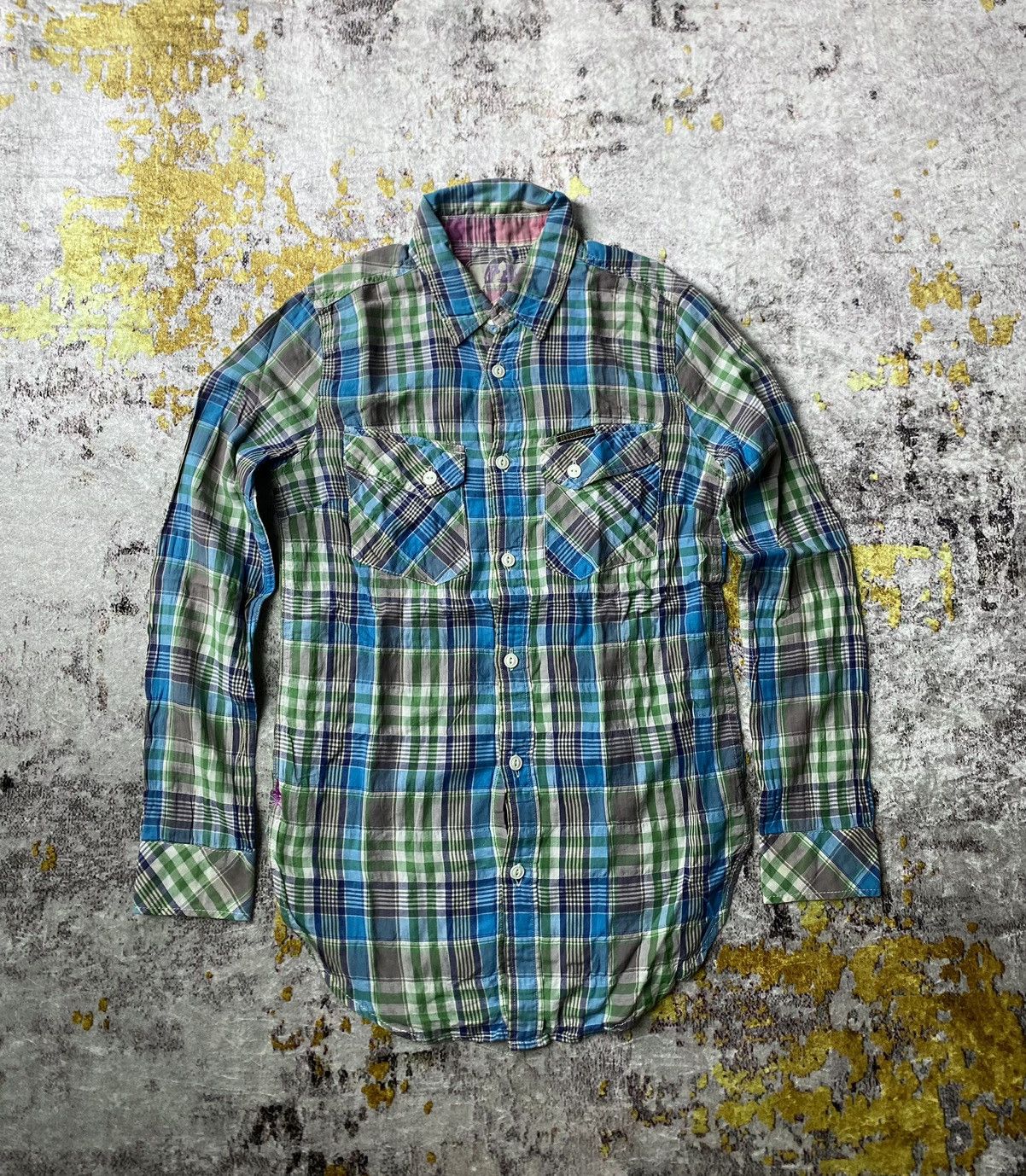 Hysteric Glamour × Japanese Brand Vintage Hysteric galmour Button up shirt Size US S / EU 44-46 / 1 - 1 Thumbnail