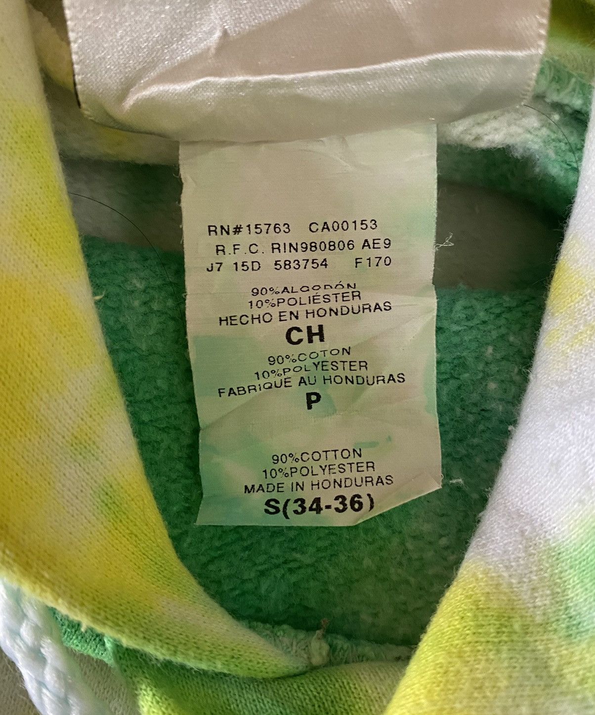 Hanes Vintage Hanes Altimate Cotton YMS Tie Dye Hoodie Size US M / EU 48-50 / 2 - 7 Thumbnail