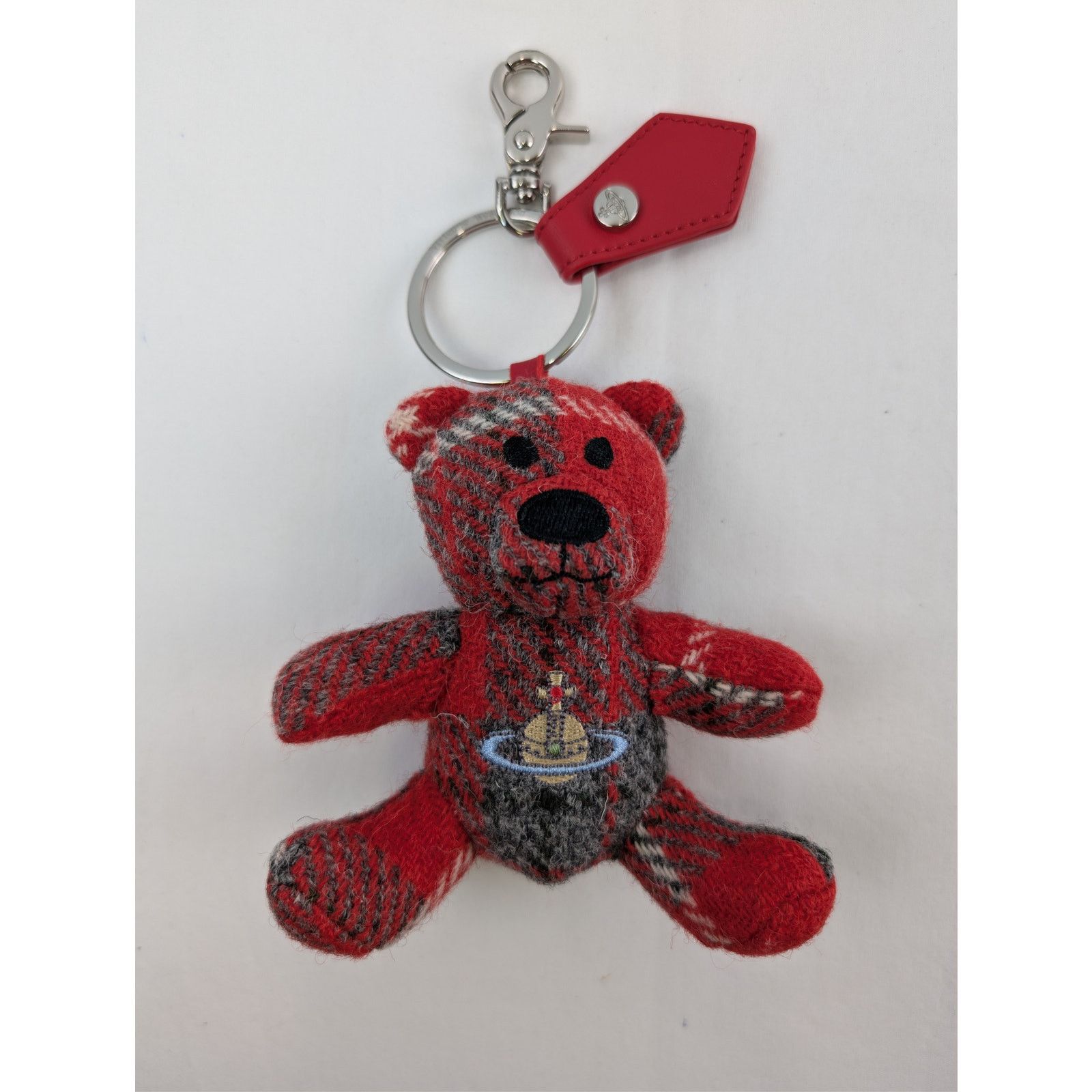 Vivienne Westwood o1rshd1 Size: OS / Teddy Bear Keyring / Bag Charm in Red Size ONE SIZE - 1 Thumbnail