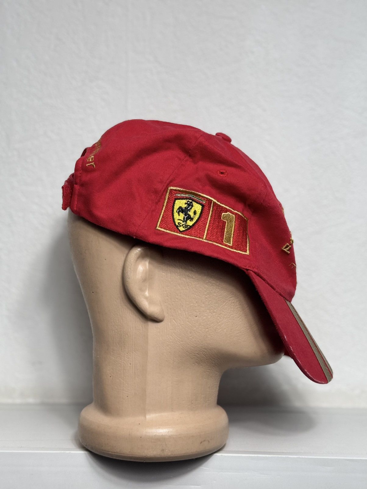 Ferrari Ferrari Michael Schumacher Vintage Racing Cap F1 Formula Size ONE SIZE - 4 Thumbnail