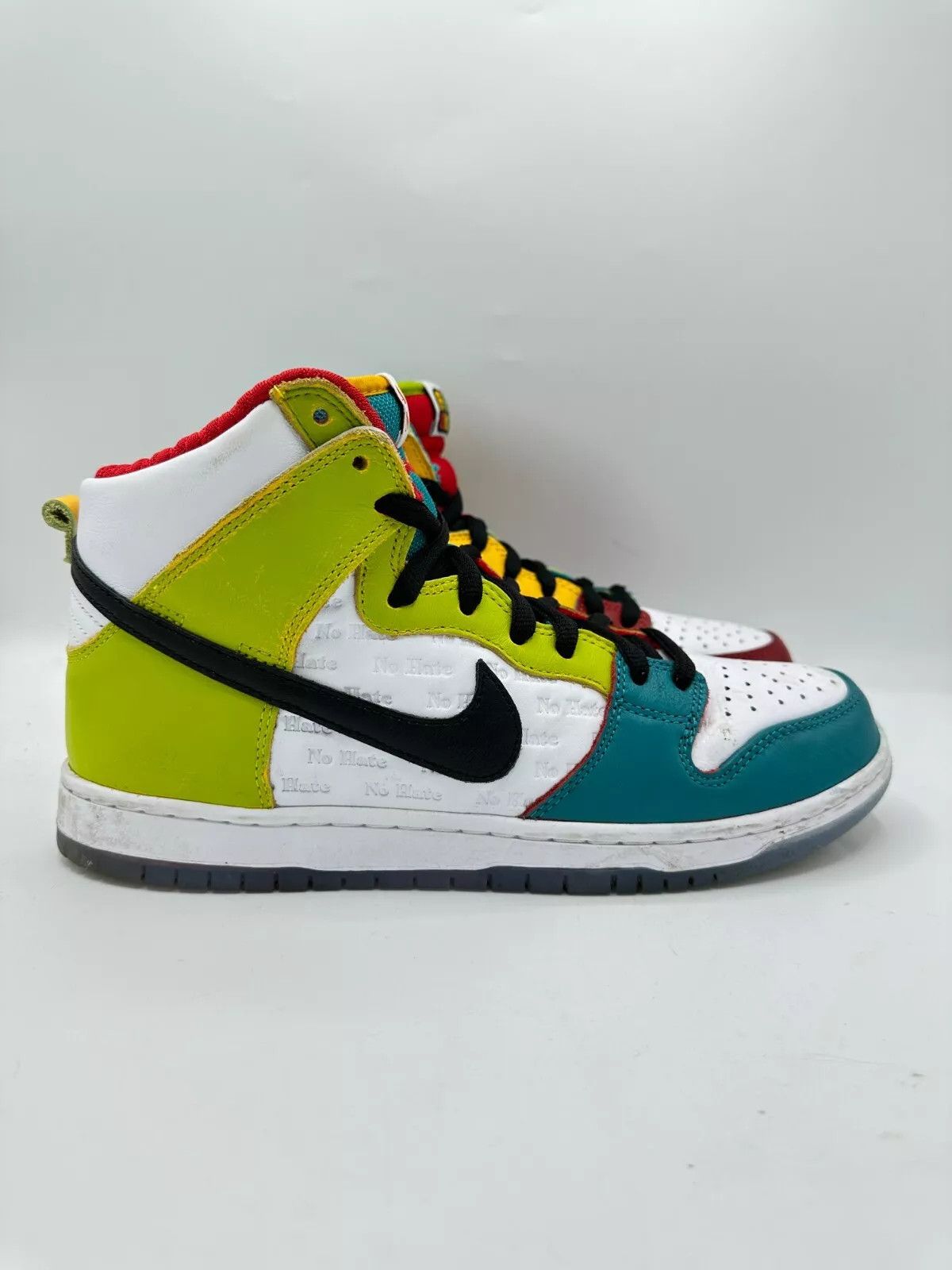 Nike SB froSkate Nike SB Dunk High Pro All Love Multicolor Size US 10 / EU 43 - 2 Thumbnail