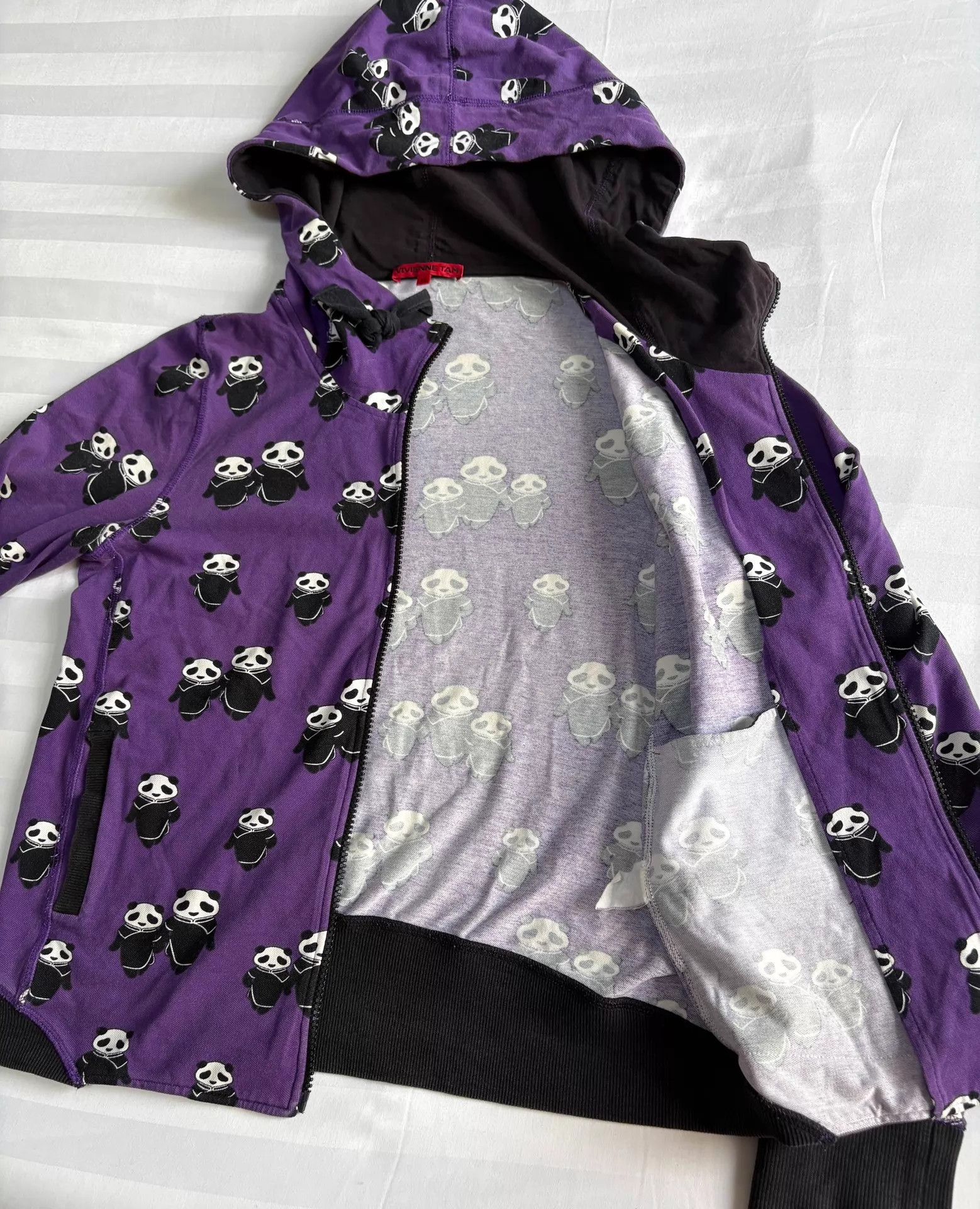 Vivienne Tam Vivienne Tam Vintage Panda Print Hoodie Size M / US 6-8 / IT 42-44 - 7 Thumbnail