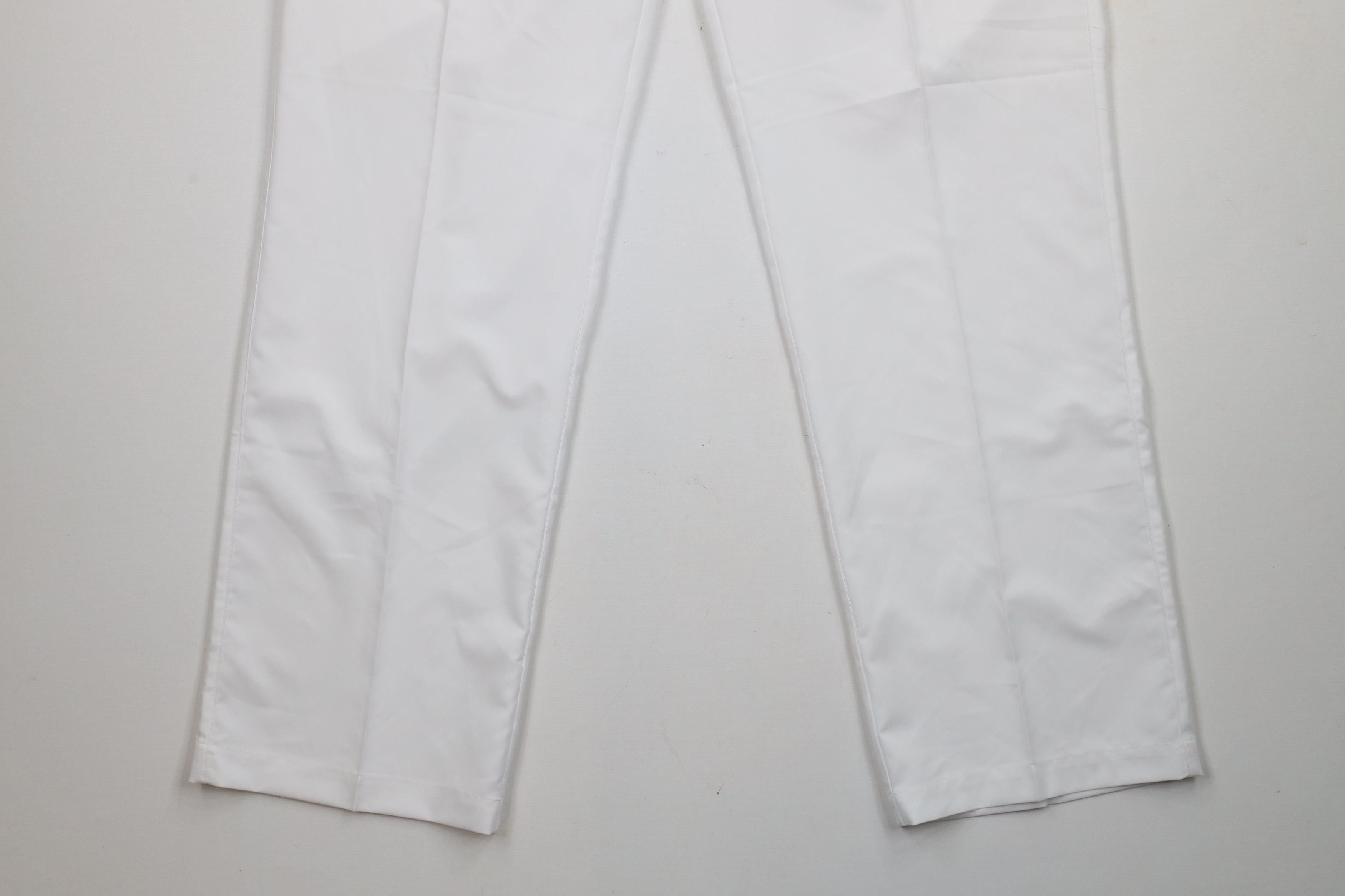Adidas × Vintage New Adidas Golf Tech Wide Leg Golfing Chino Pants White Size US 34 / EU 50 - 4 Thumbnail