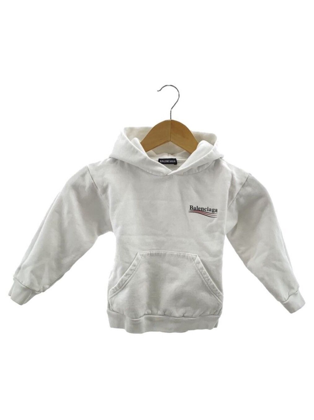 Balenciaga BALENCIAGA POLITICAL CAMPAIGN LOGO HOODIE Size US XXL / EU 58 / 5 - 1 Thumbnail