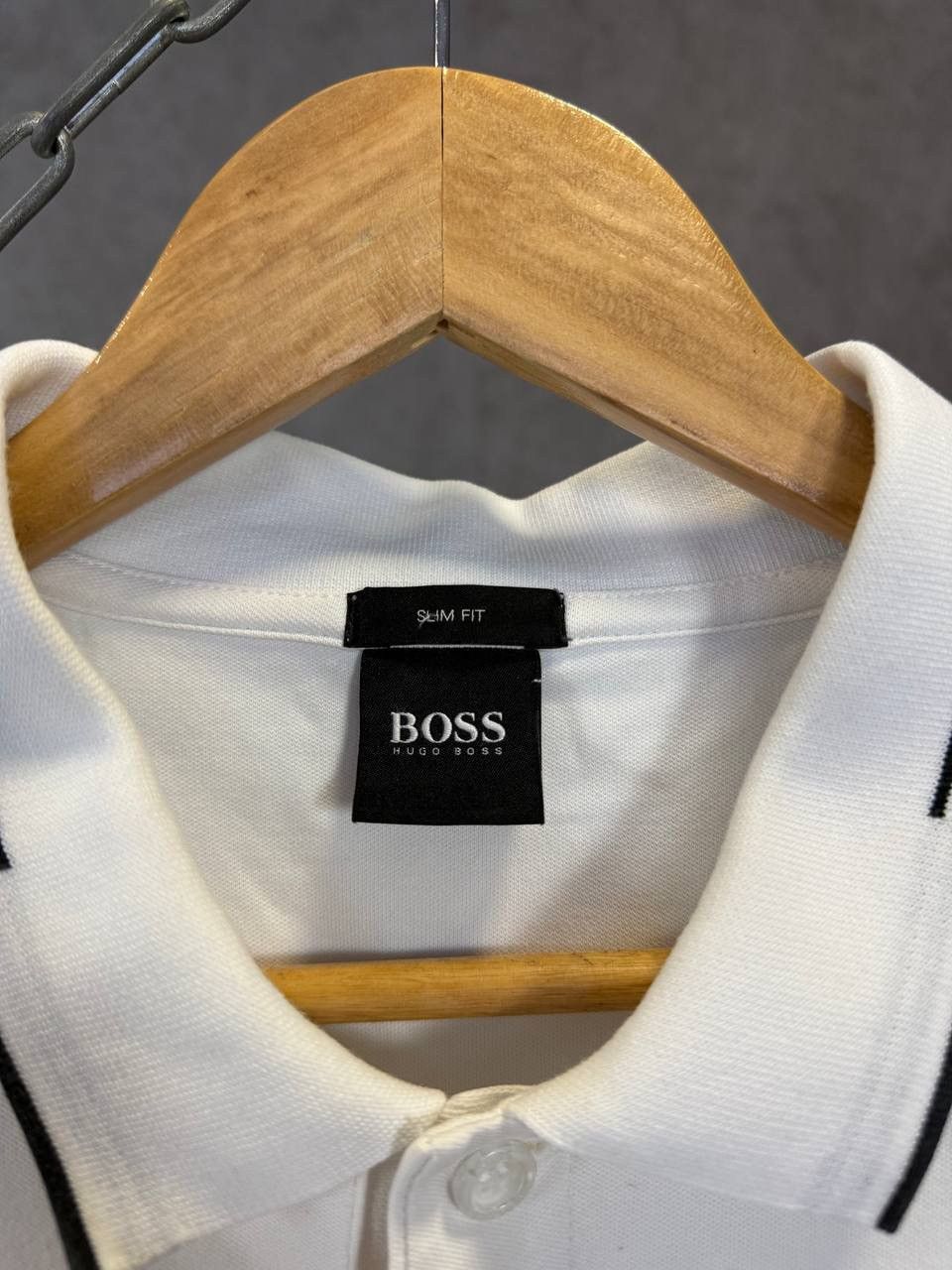 Hugo Boss Hugo Boss designer logo polo tee Size US XL / EU 56 / 4 - 4 Thumbnail