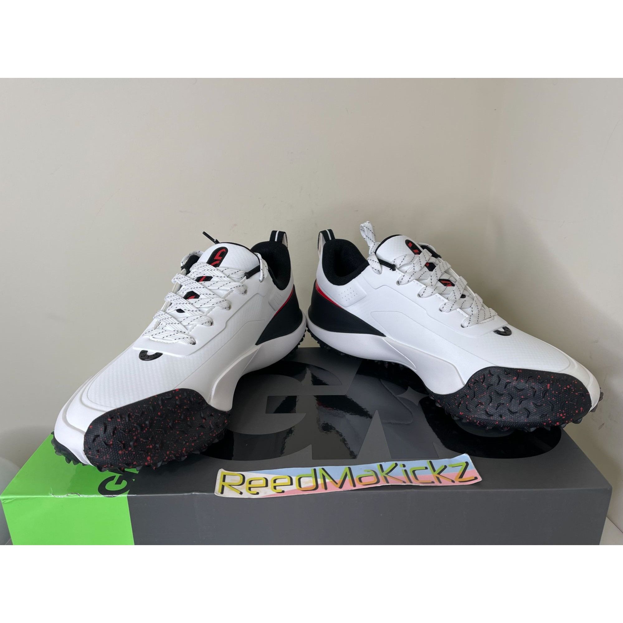 G/FORE G/FORE G/18 WHITE SNOW ONYX GOLF SHOES MENS 9.5US Size US 9.5 / EU 42-43 - 4 Thumbnail