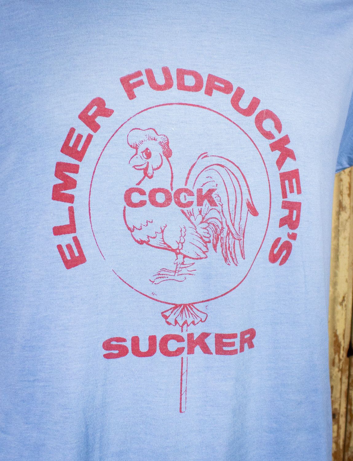 Band Tees × Vintage Vintage Elmer Fudpucker's Cock Sucker Concert T Shirt 80s Size US L / EU 52-54 / 3 - 2 Thumbnail