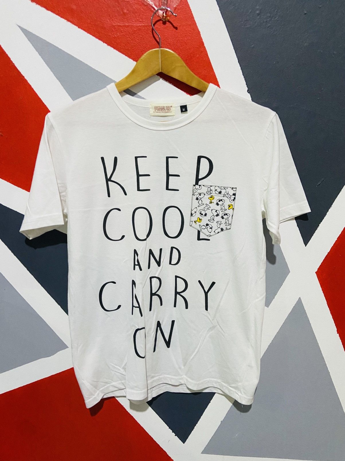 Peanuts Vintage Penauts Tee- Keep Koop n Carry On Size US M / EU 48-50 / 2 - 1 Thumbnail