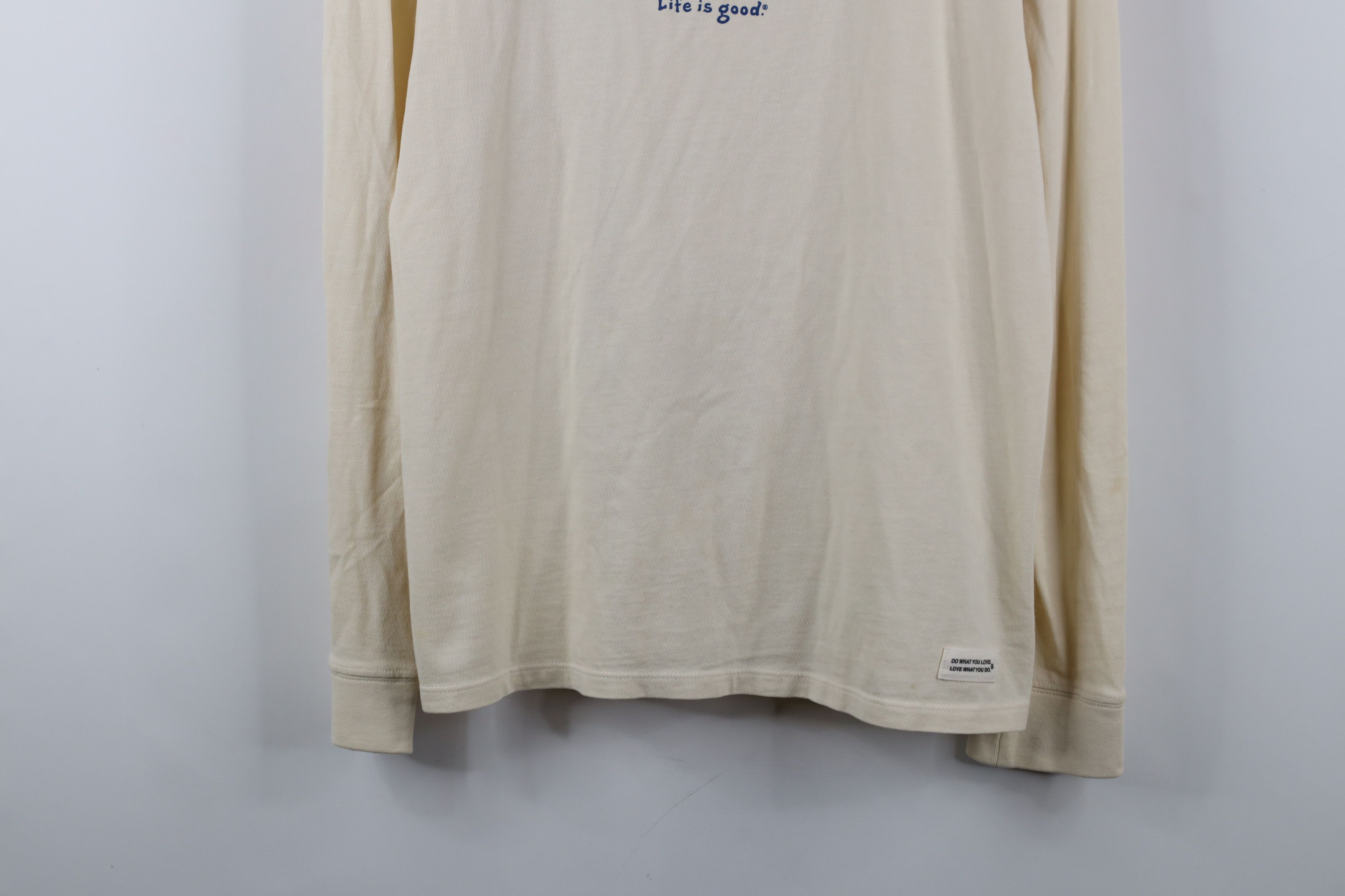 Life is Good × Vintage Vintage Life Is Good Dog Lounge Long Sleeve T-Shirt Size M / US 6-8 / IT 42-44 - 3 Thumbnail