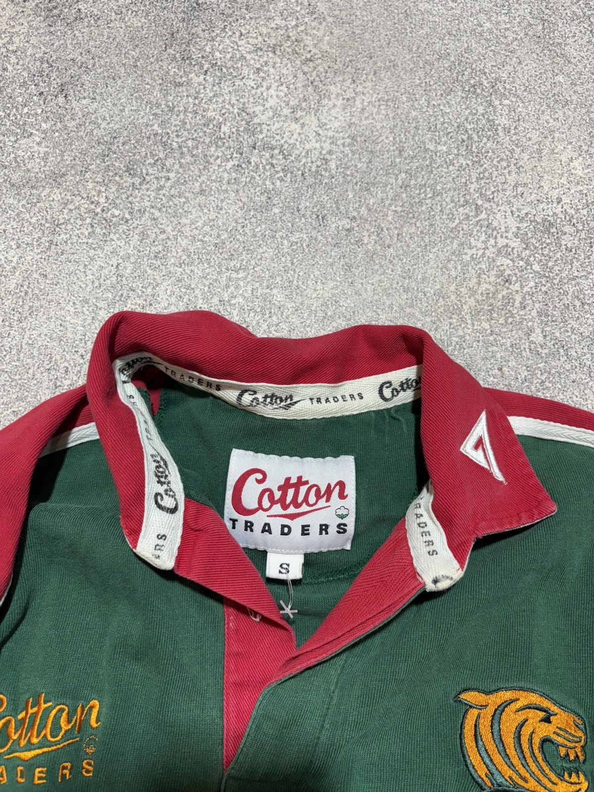 Cotton Traders LEICESTER TIGERS RUGBY JERSEY Cotton Traders Long Sleeve Size US S / EU 44-46 / 1 - 6 Thumbnail