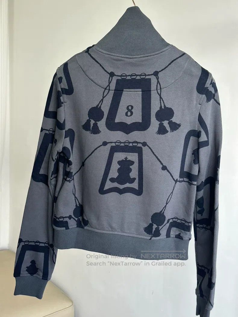 Hermes Hermes Grey Knit Baseball Jacket Set Size XS / US 0-2 / IT 36-38 - 4 Thumbnail